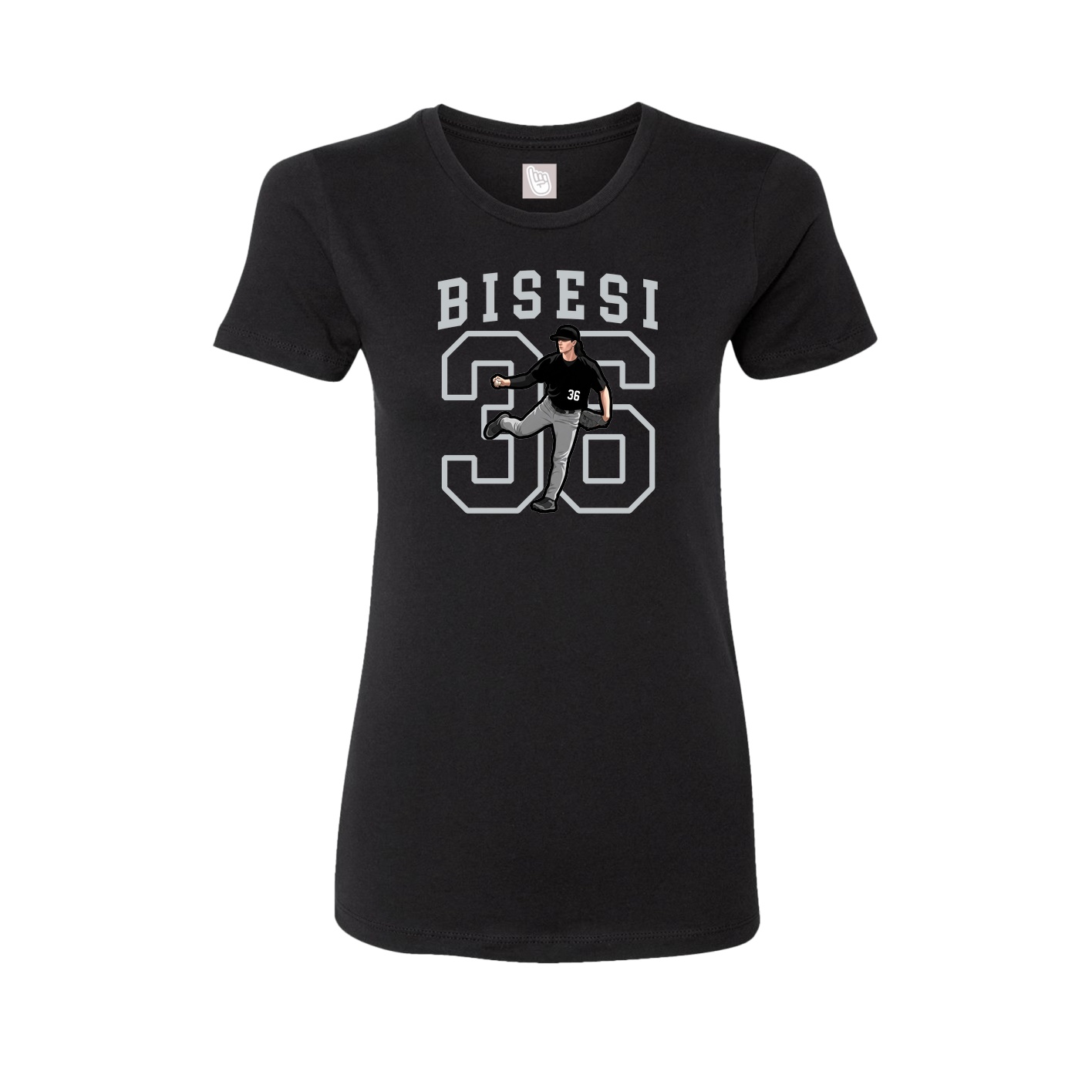 Fitted Women's Tee — Shirsey in Black