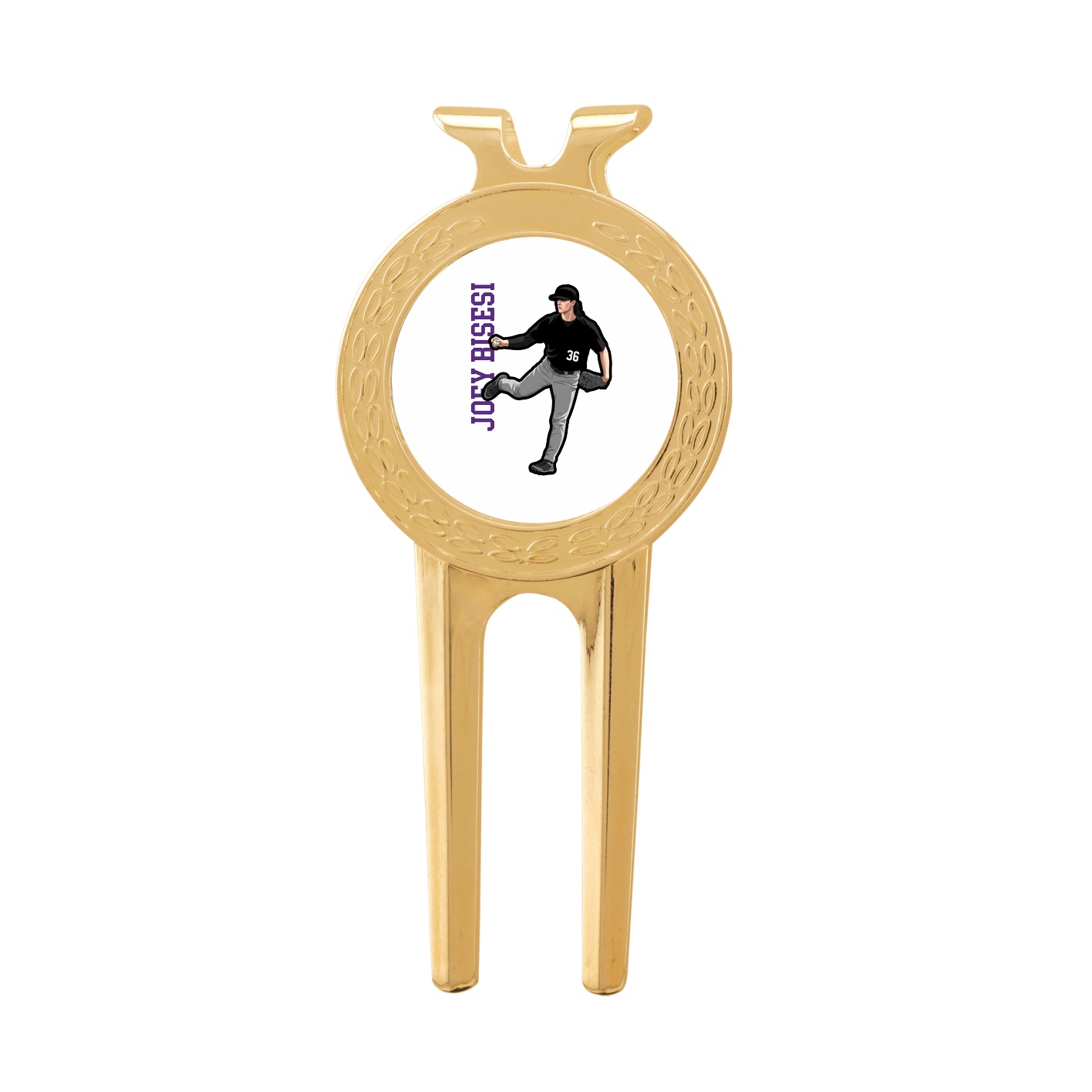 Divot Tool with Ball Marker — Name Vertical in Classic