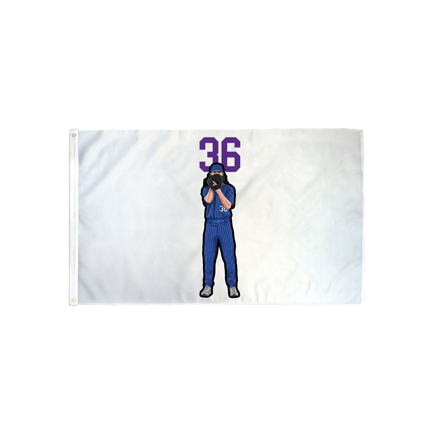 3x5 Flag — Number Top in Classic
