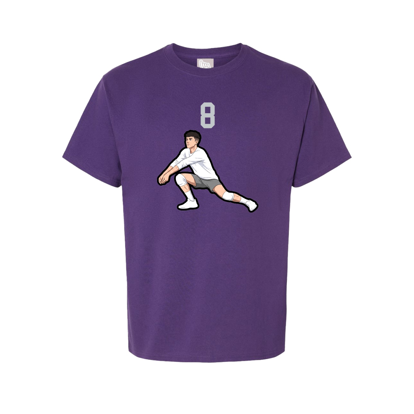 Tee — Number Top in Purple