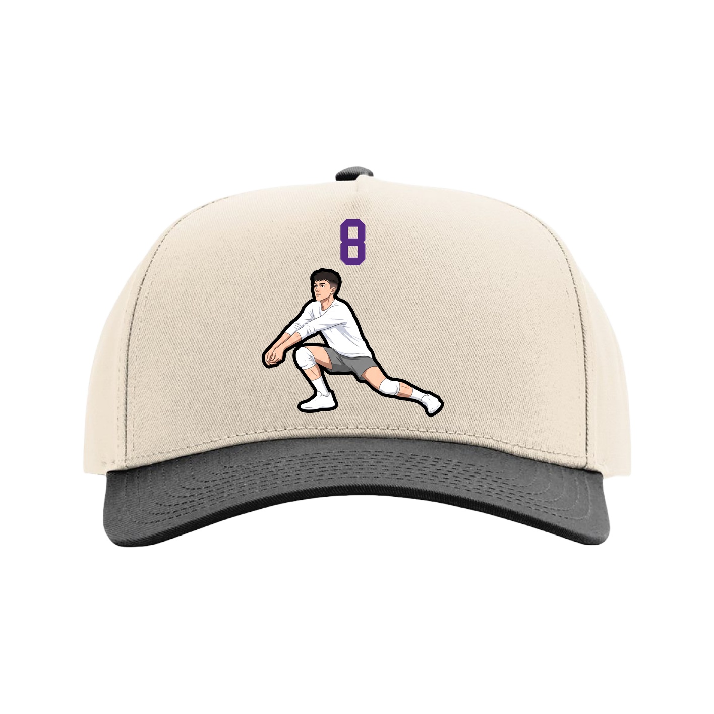 Full Fabric Five-Panel Champ Cap