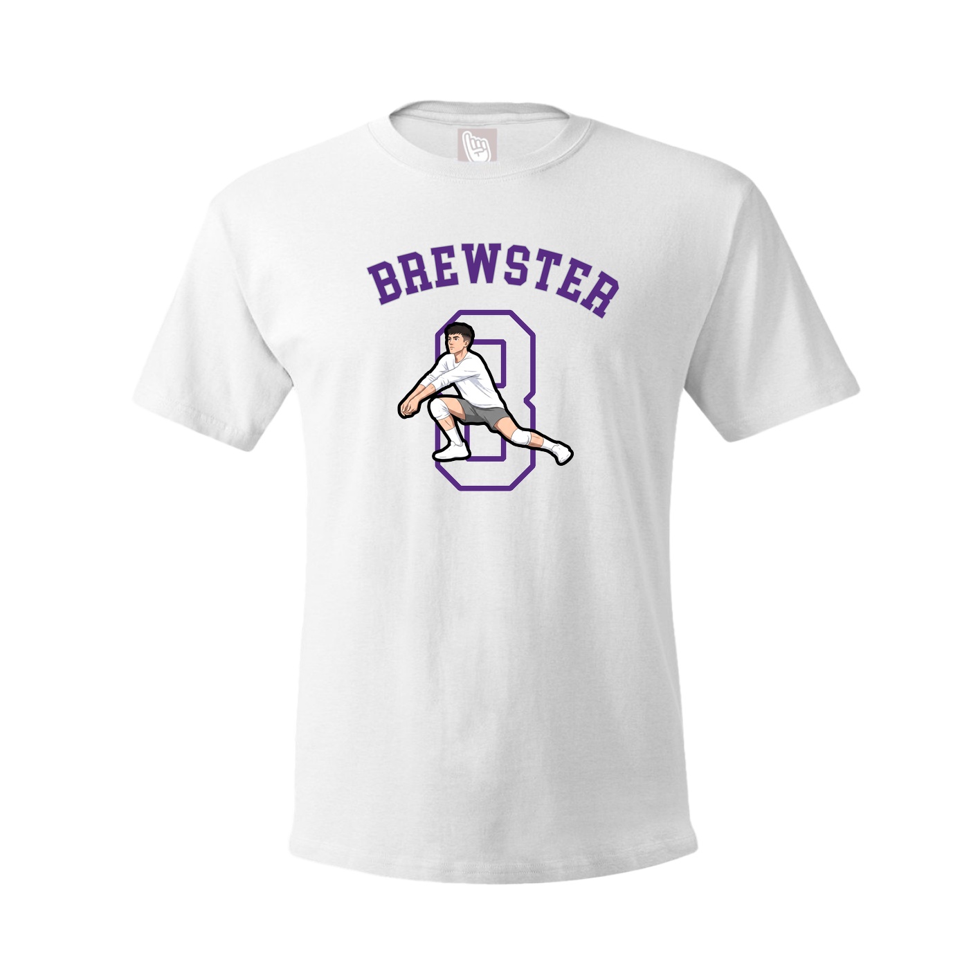 Youth Tee — Shirsey Arch in White