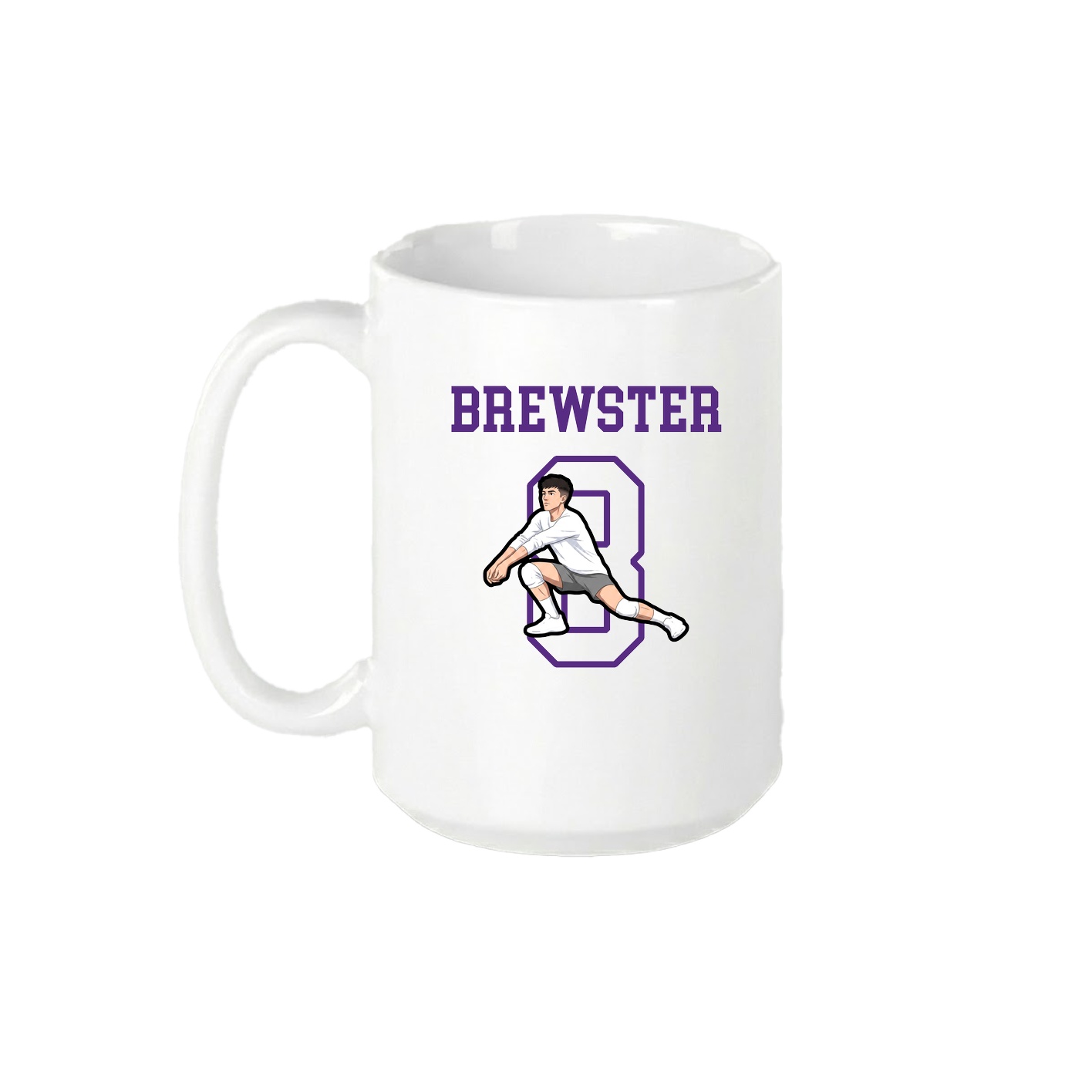 15oz Coffee Mug — Shirsey in White