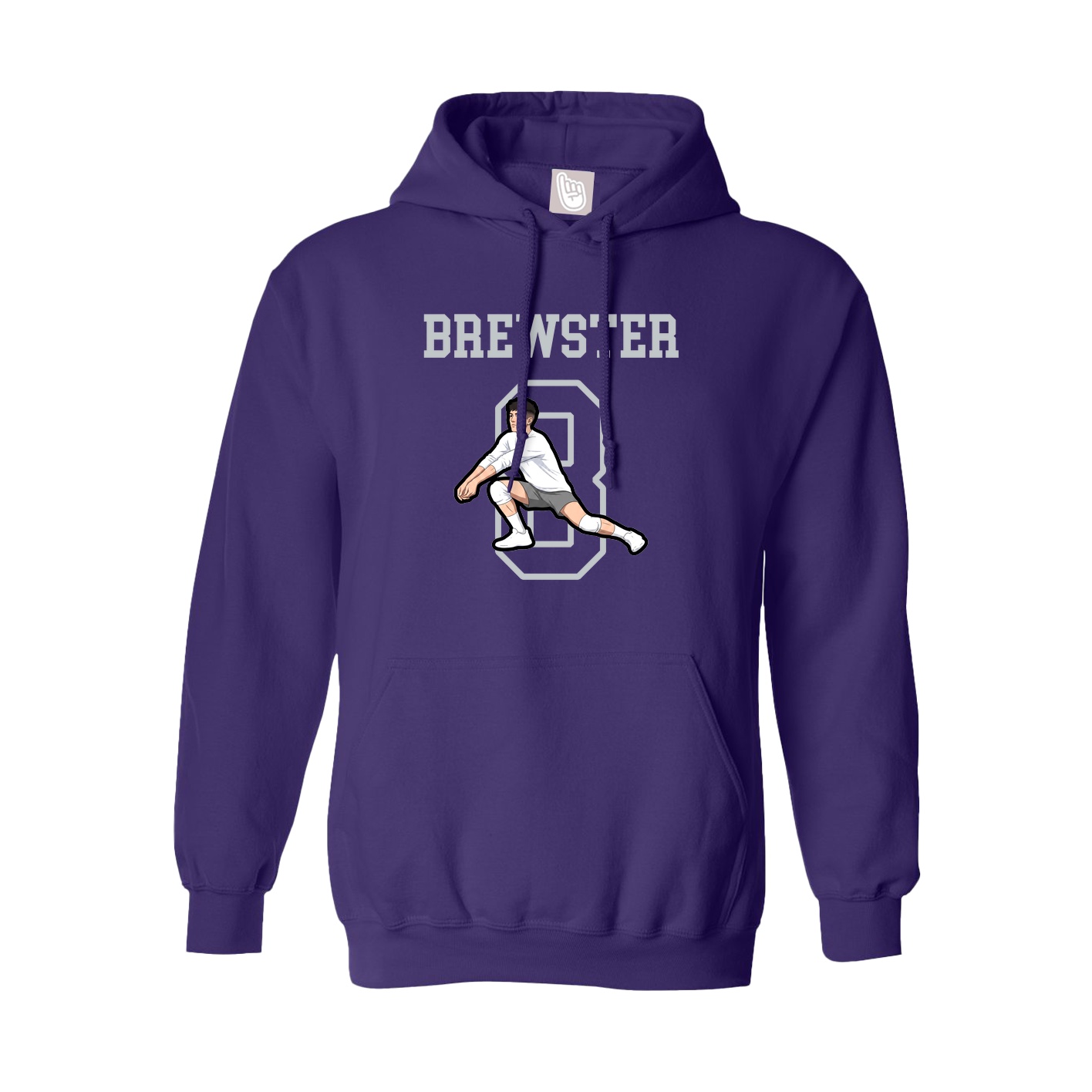 Hoodie — Shirsey in Purple