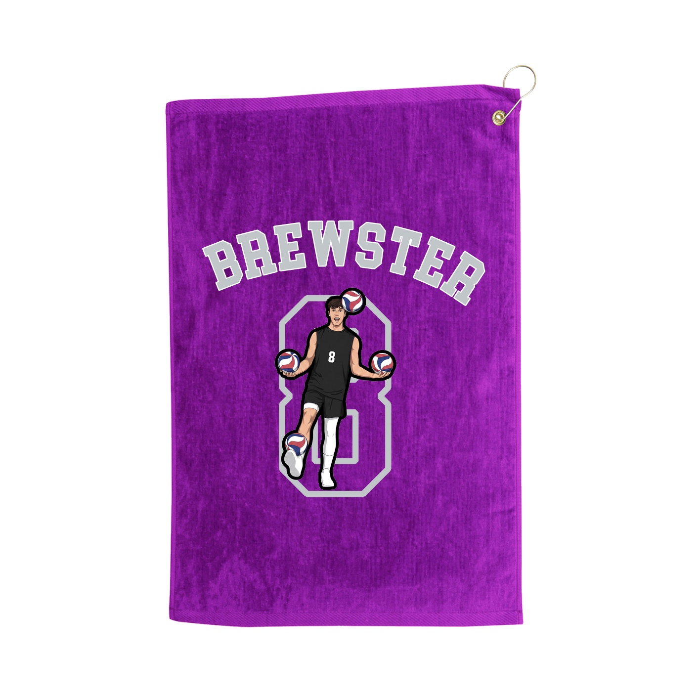 Golf Towel — Shirsey Arch in Purple