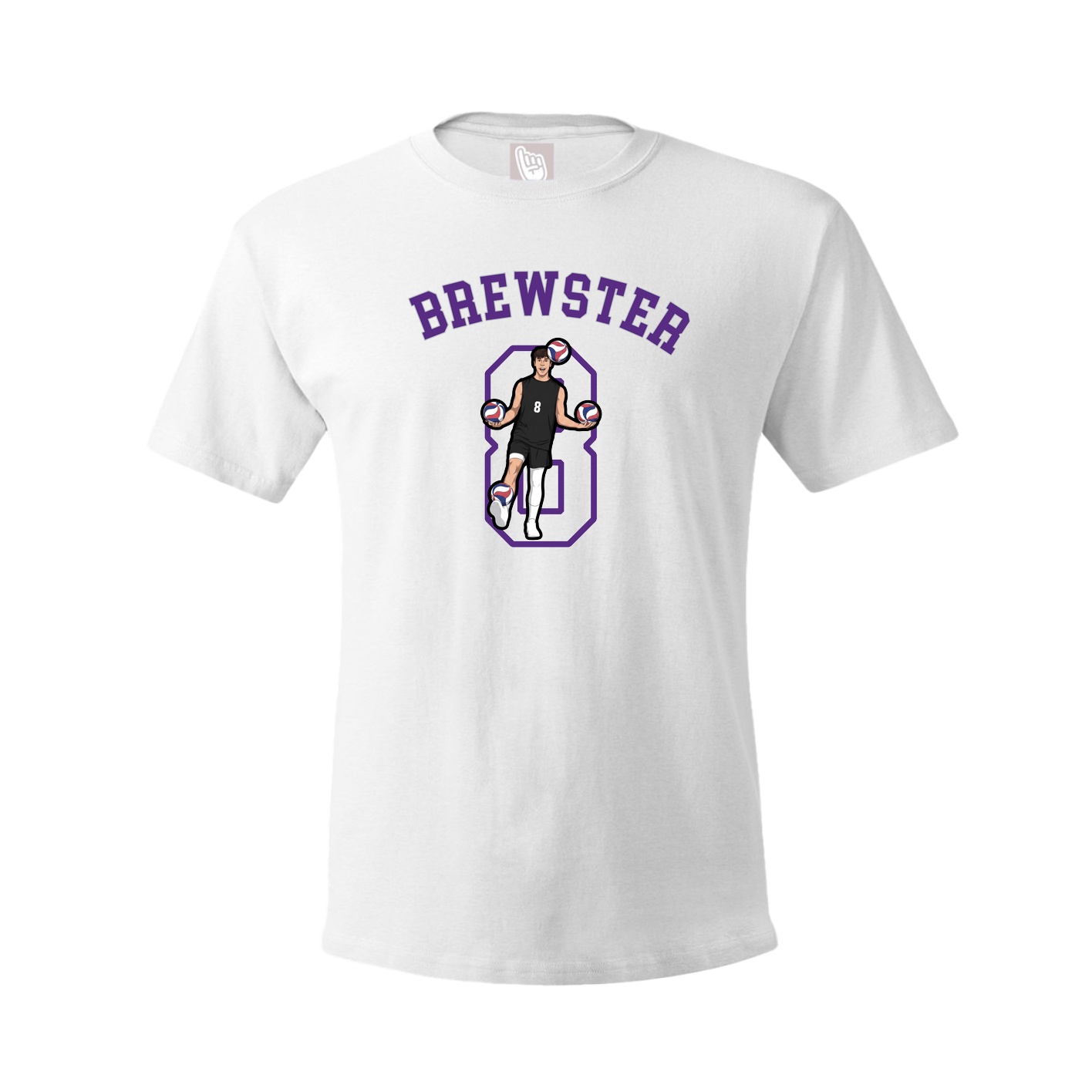 Tee — Shirsey Arch in White