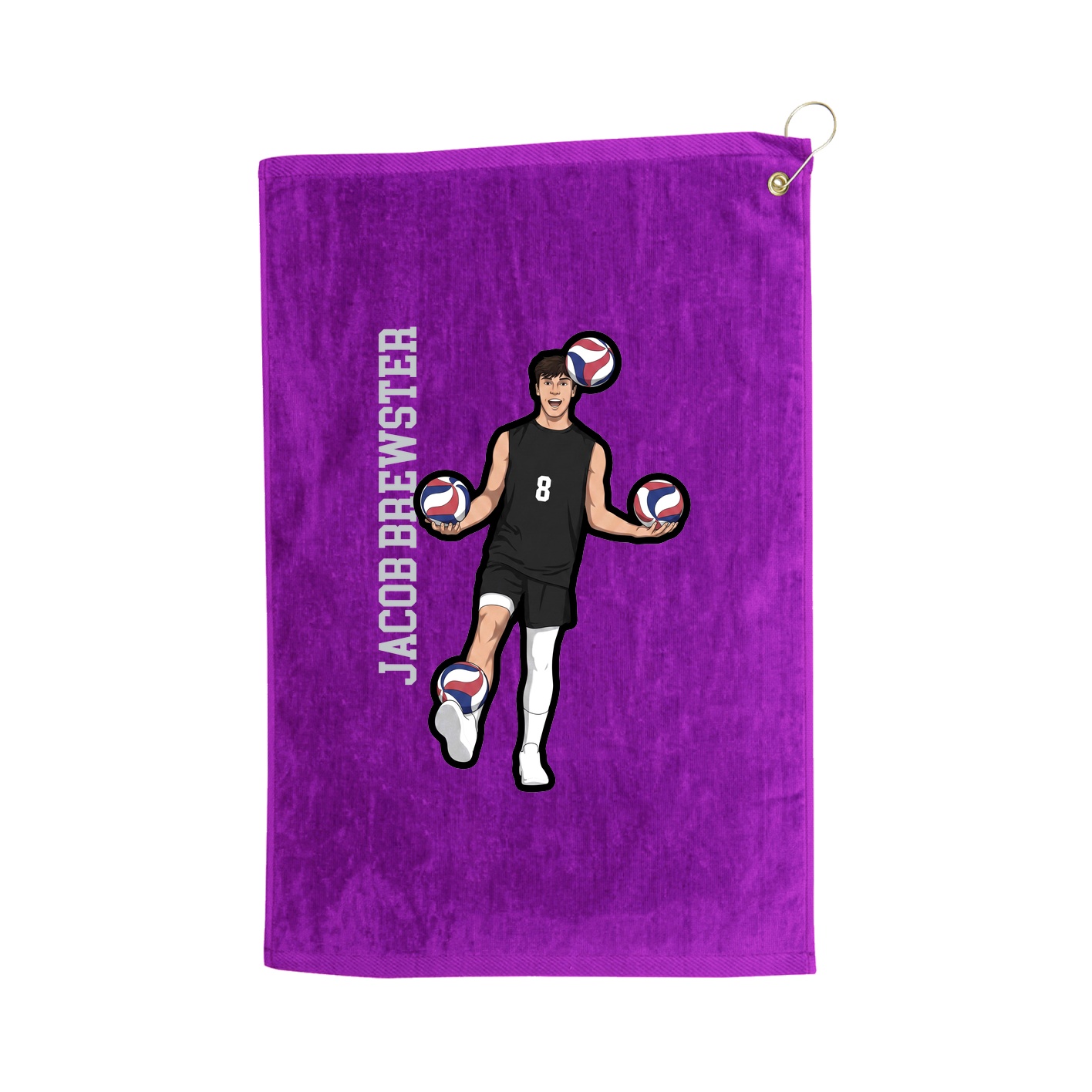 Terry Velour Golf Towel