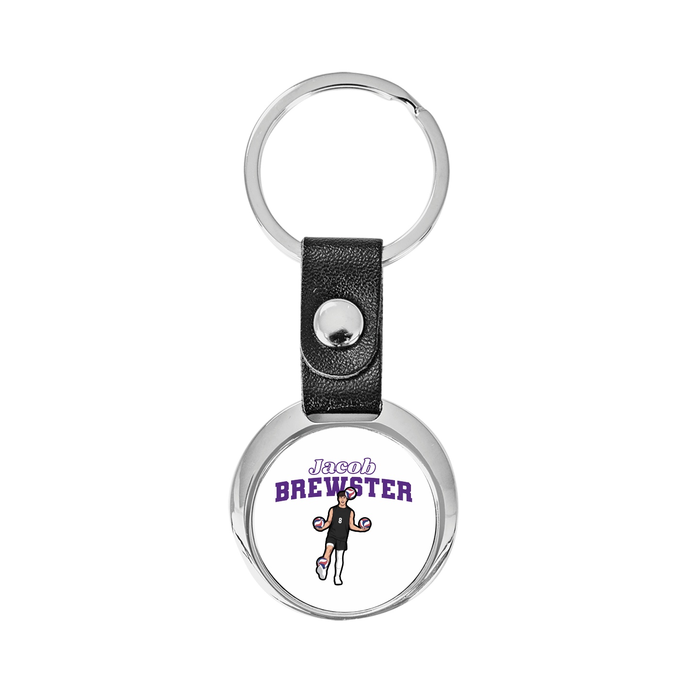 Key Chain — Name Arch in Classic