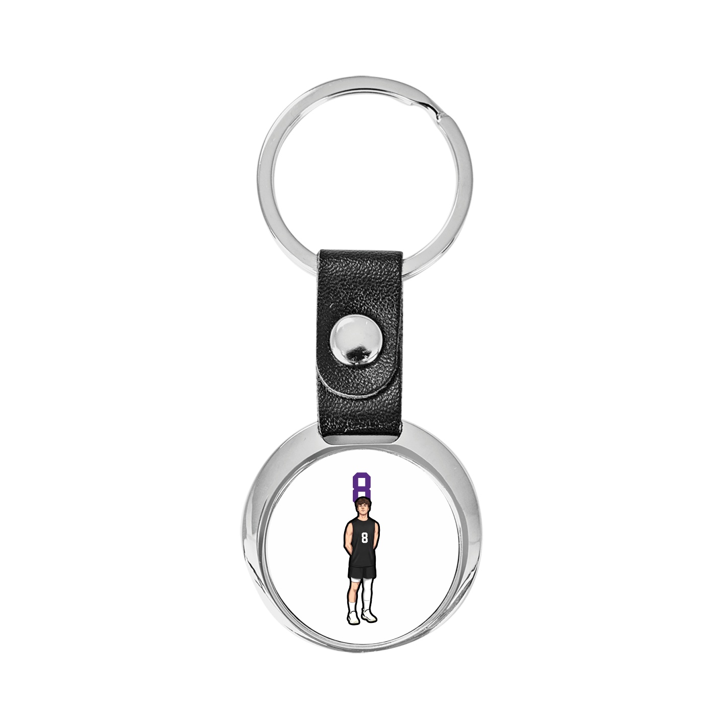 Key Chain — Number Top in Classic