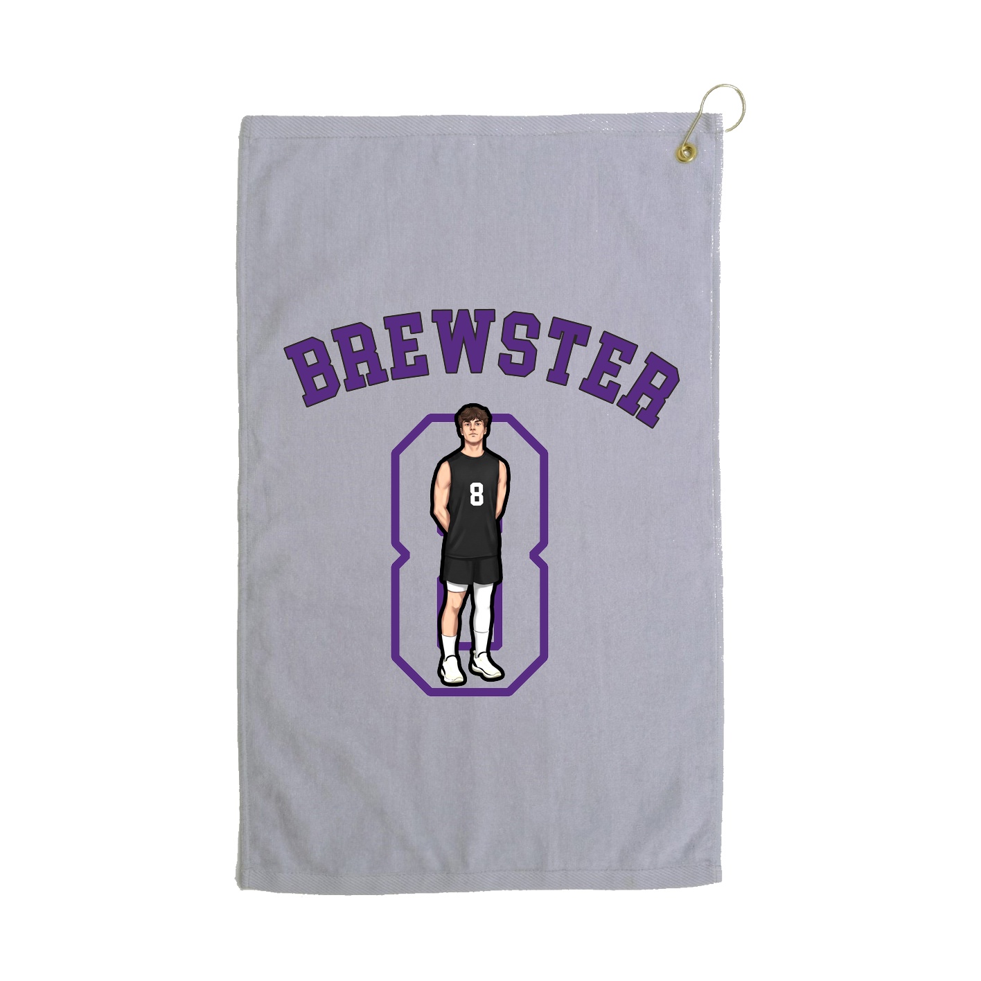 Golf Towel — Shirsey Arch in Grey