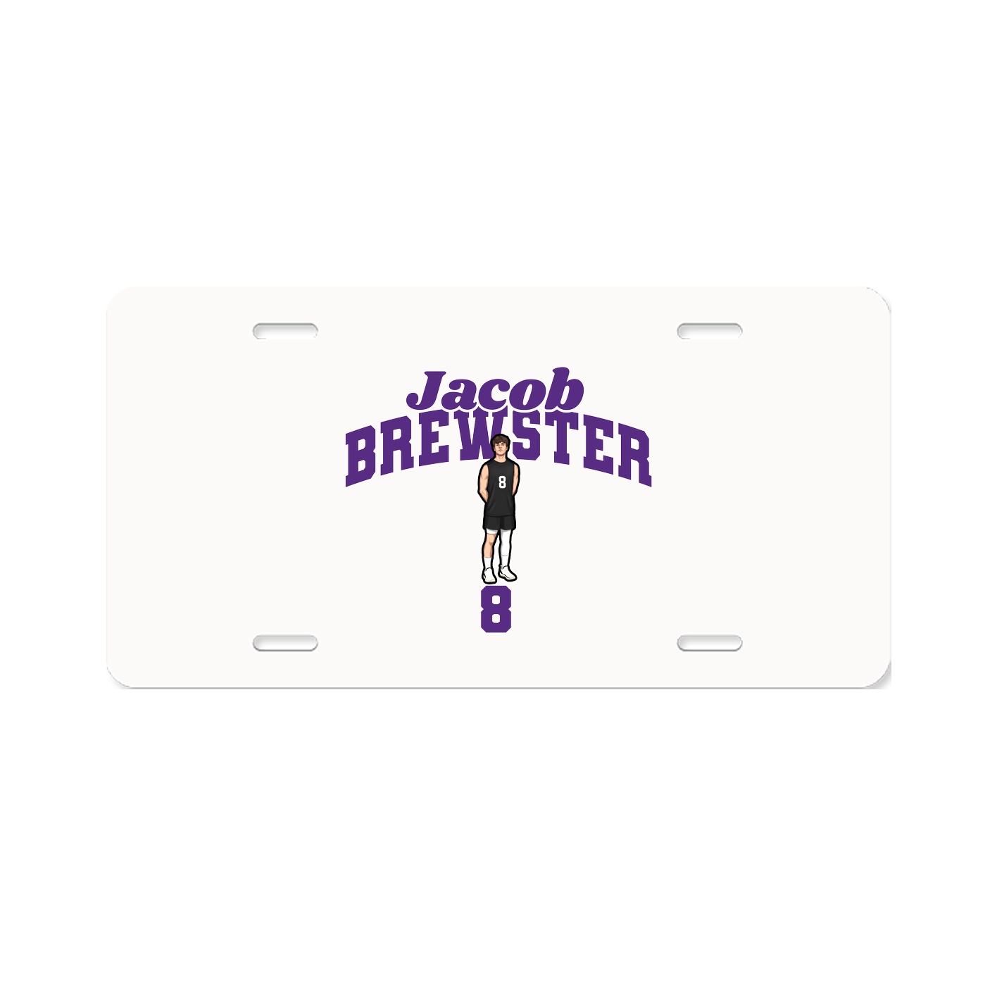 License Plate — Signature Arch in Classic