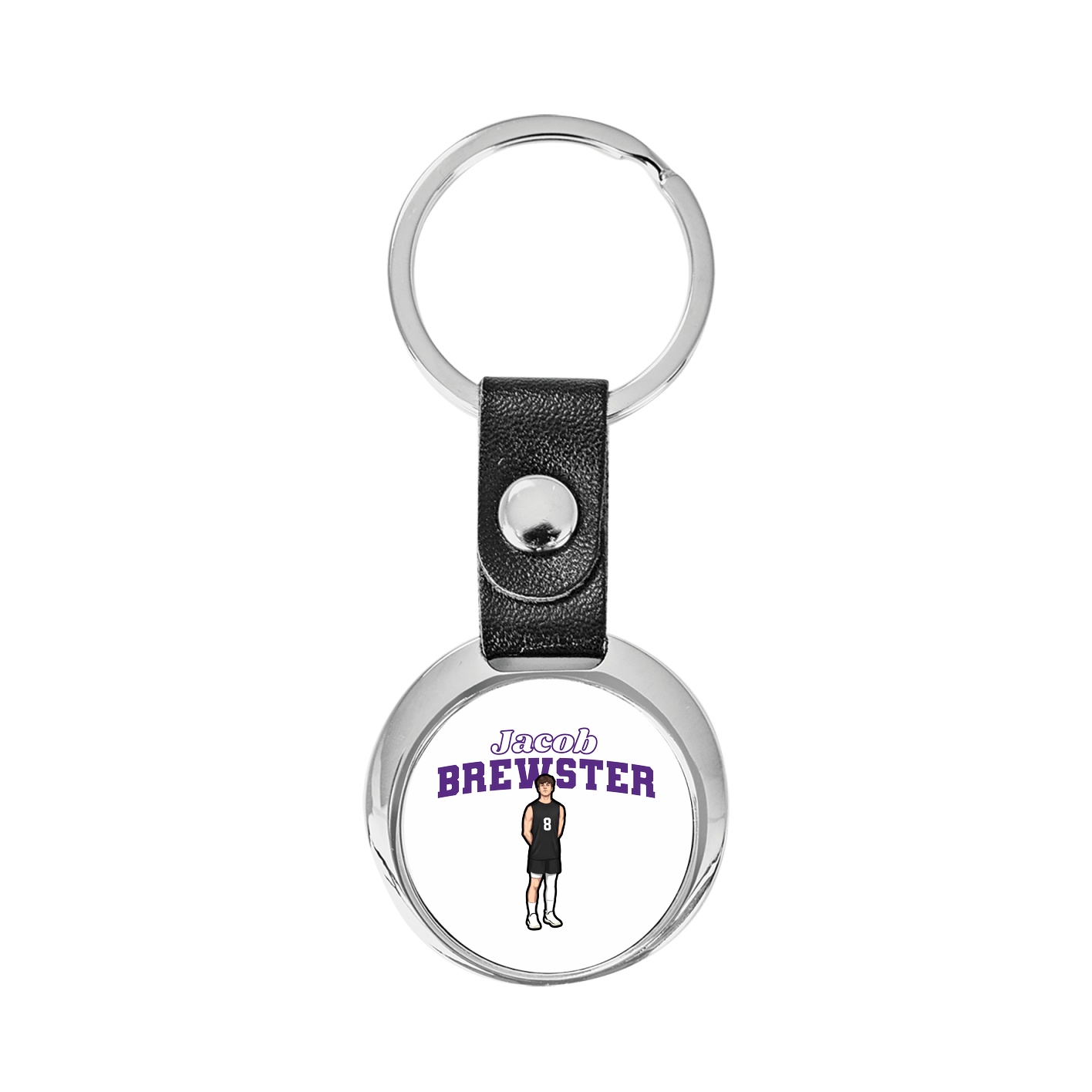 Key Chain — Name Arch in Classic