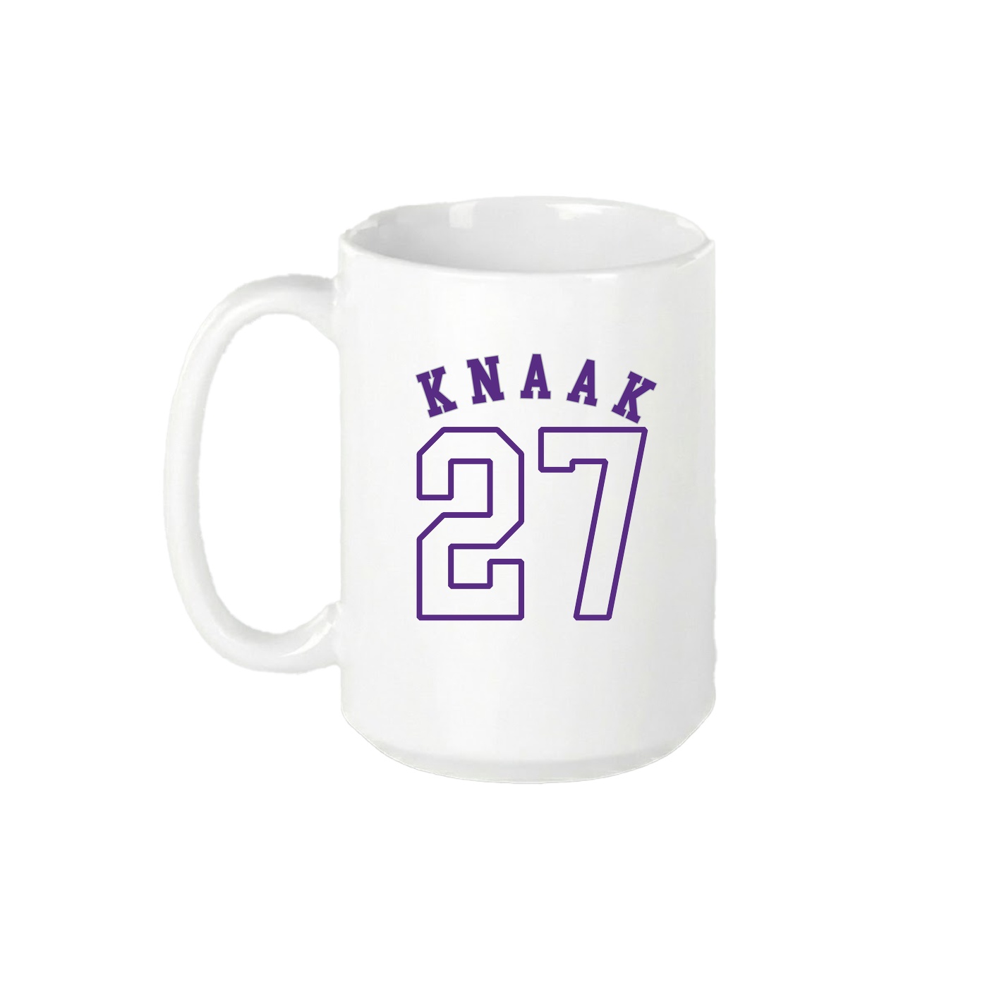 15oz Coffee Mug — Shirsey Arch in White