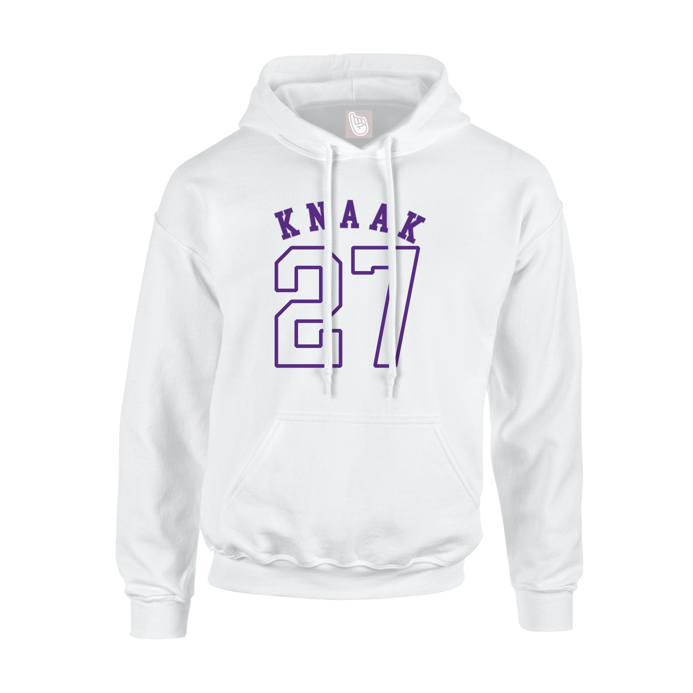 Hoodie — Shirsey Arch in White
