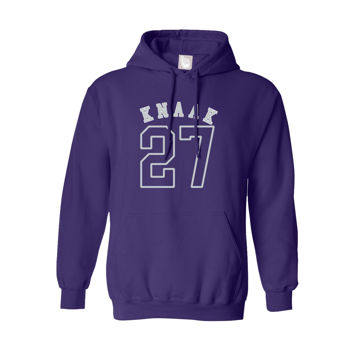Youth Hoodie — Shirsey Arch in Purple