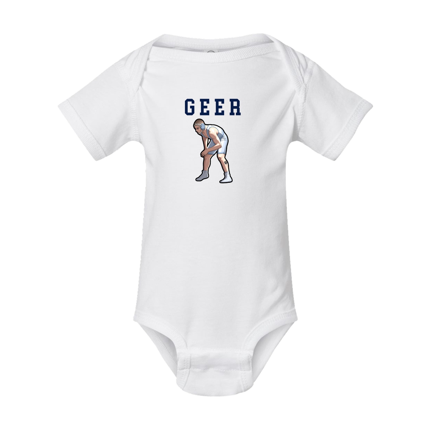 Baby Onesie — Shirsey in White