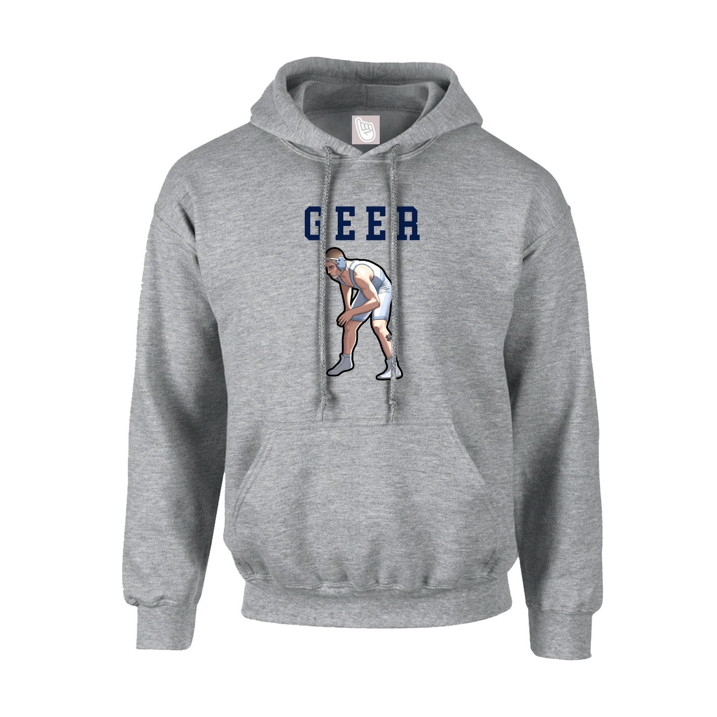 Hoodie — Shirsey in Grey