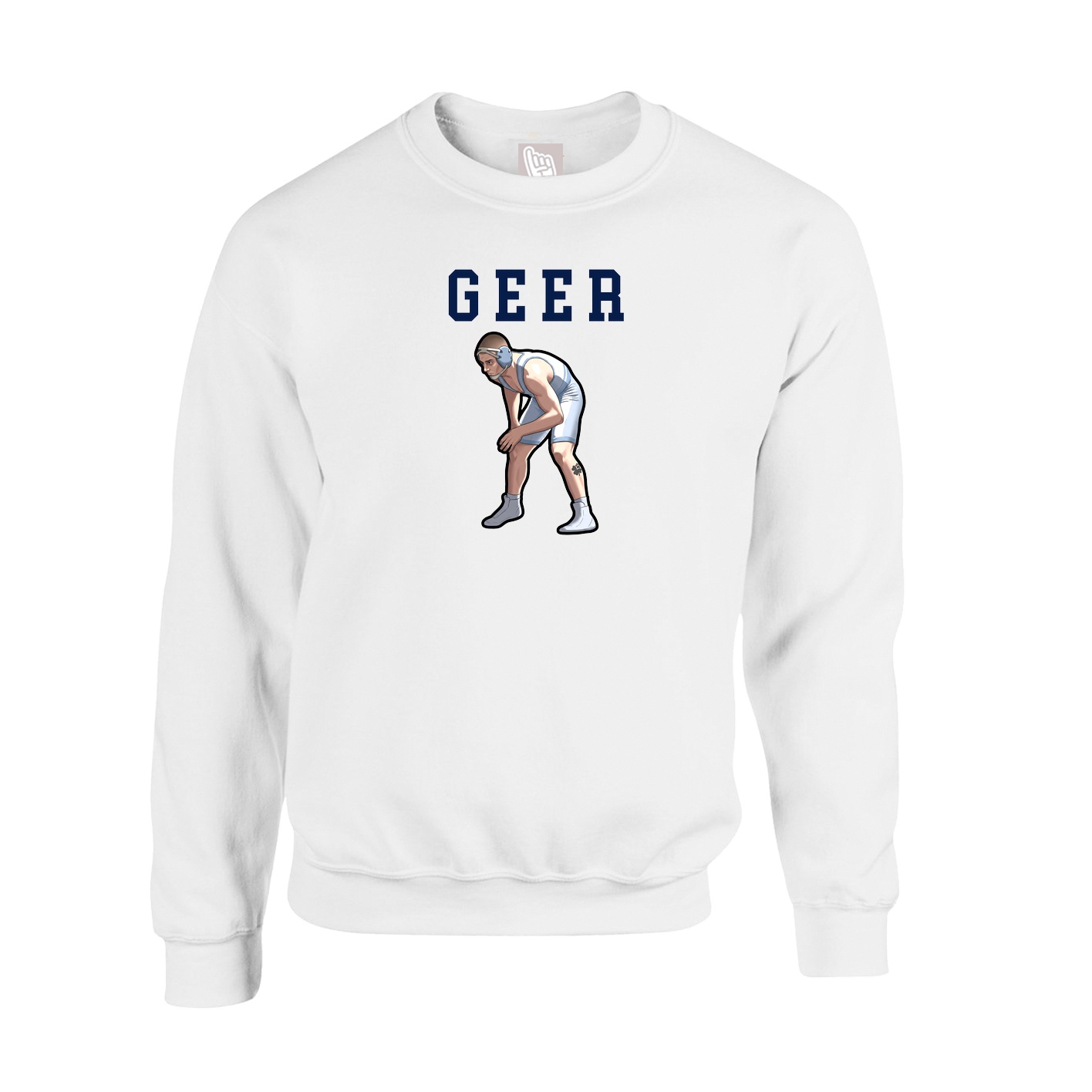 Fleece Crew — Shirsey in White