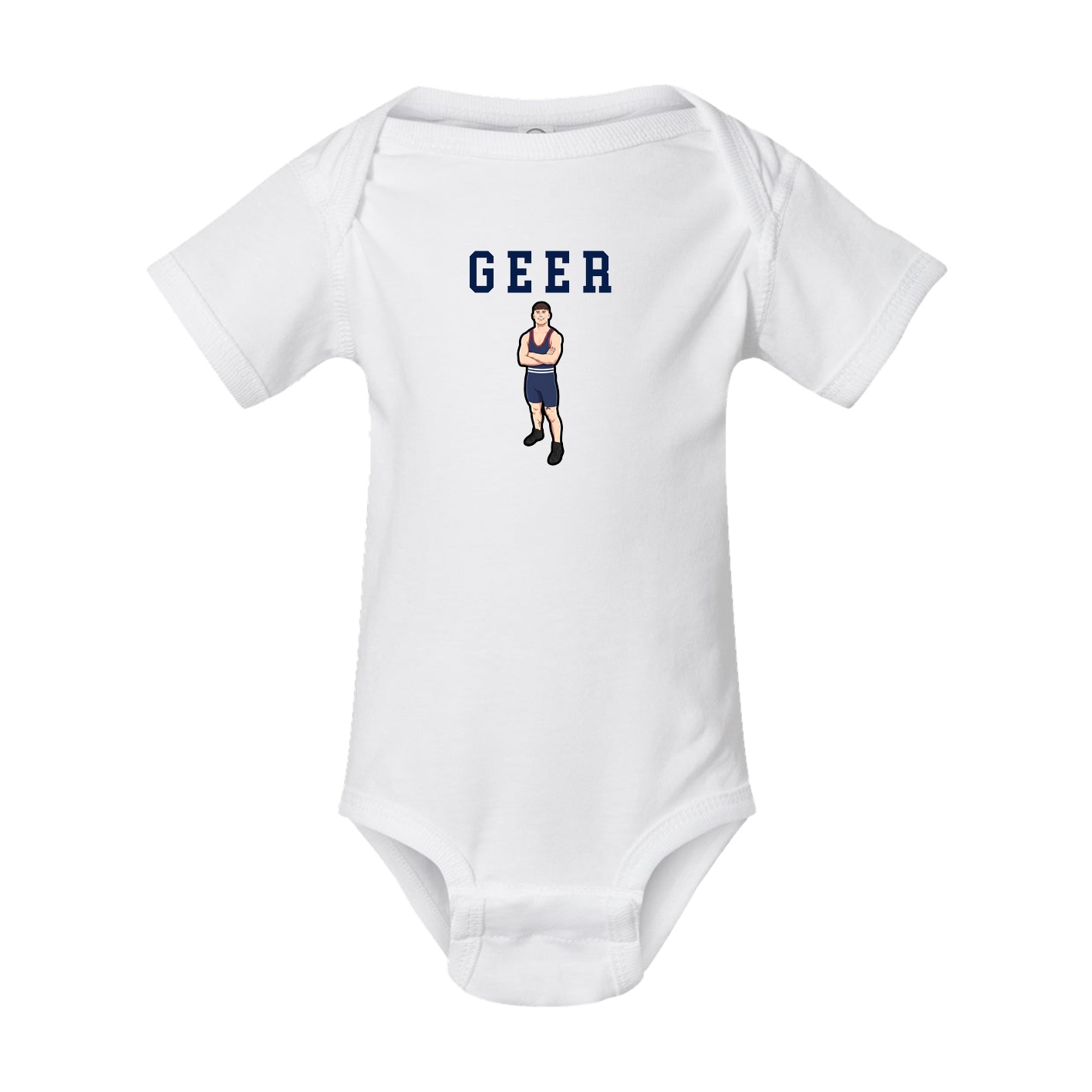 Baby Onesie — Shirsey in White