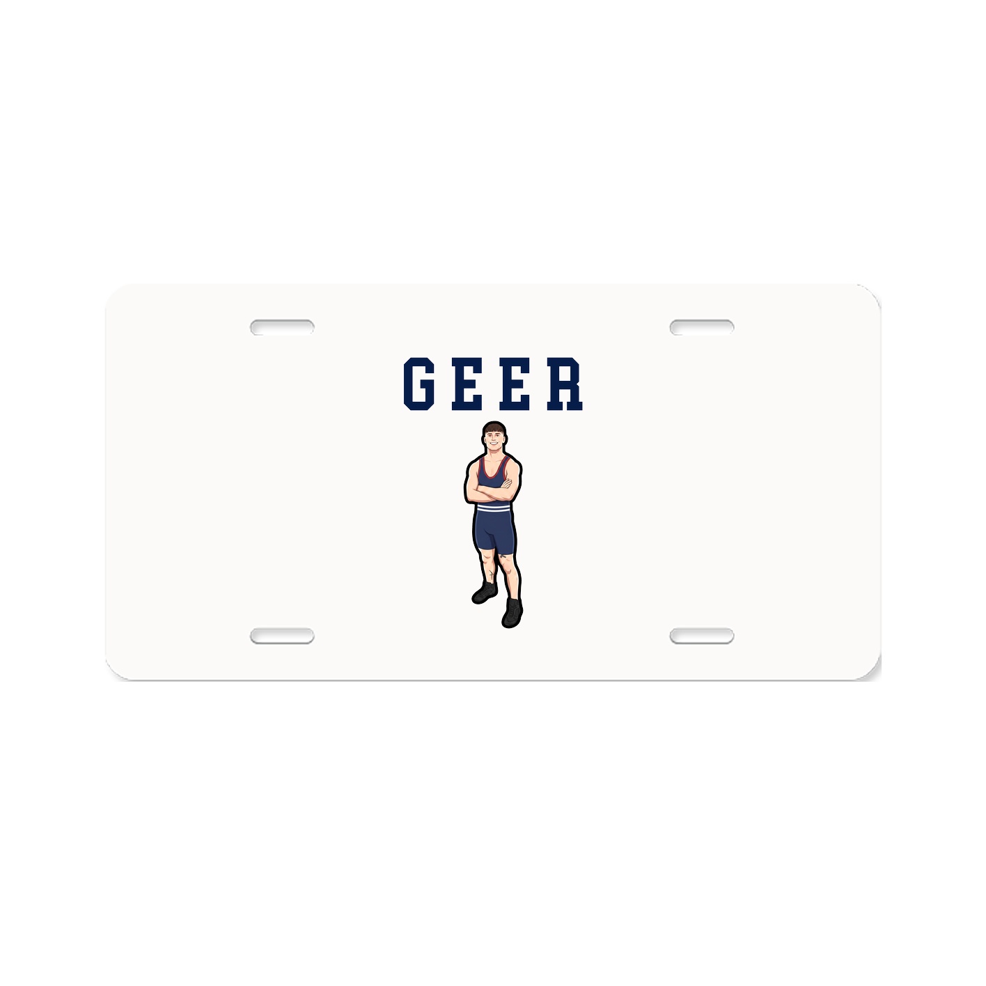 License Plate — Shirsey in Classic