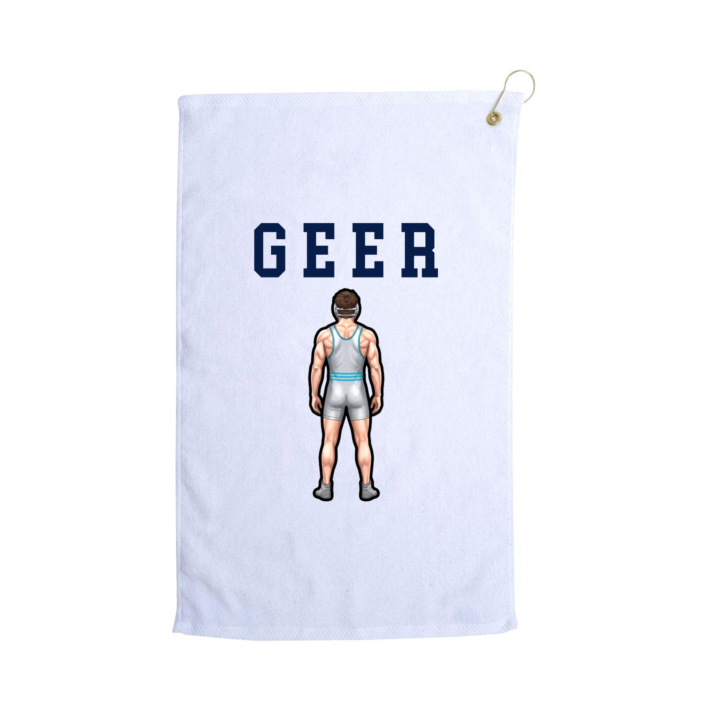 Golf Towel — Shirsey in White