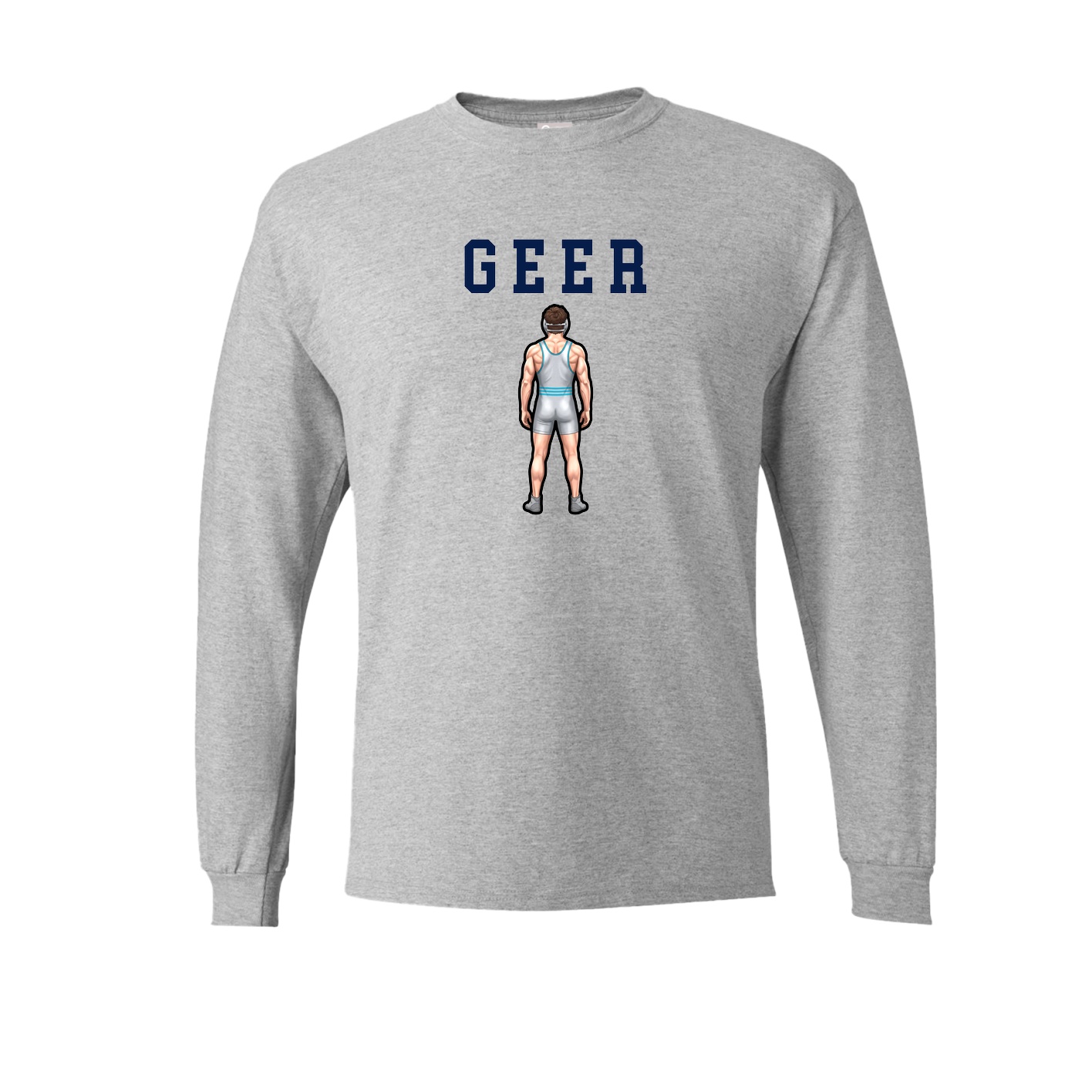 Long Sleeve Tee — Shirsey in Grey