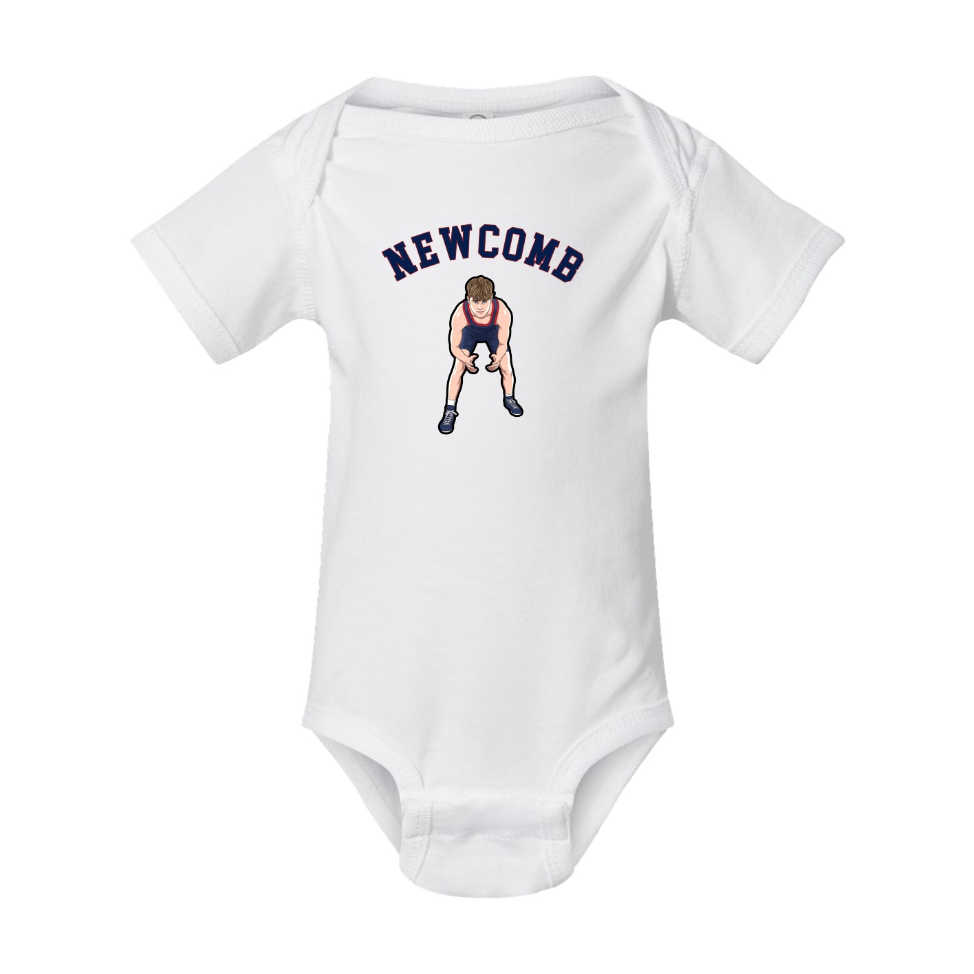 Baby Onesie — Shirsey Arch in White