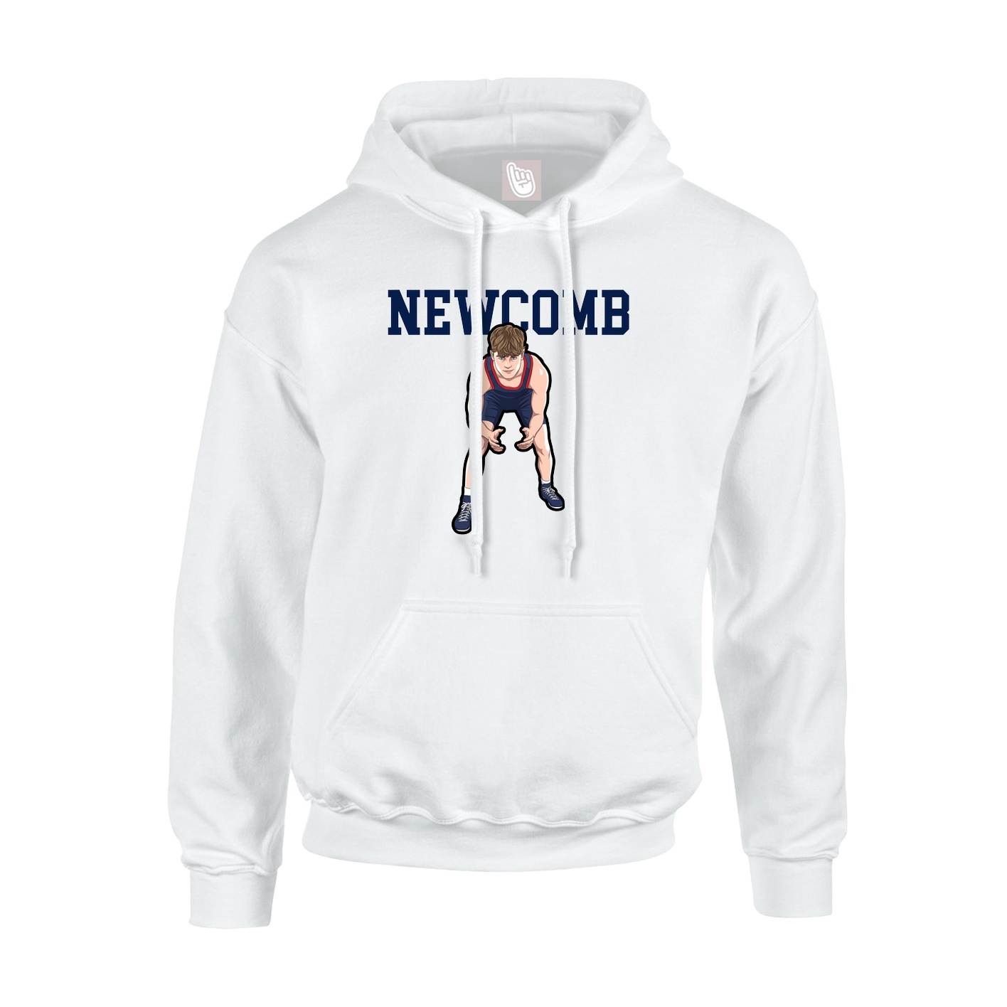 Hoodie — Shirsey in White