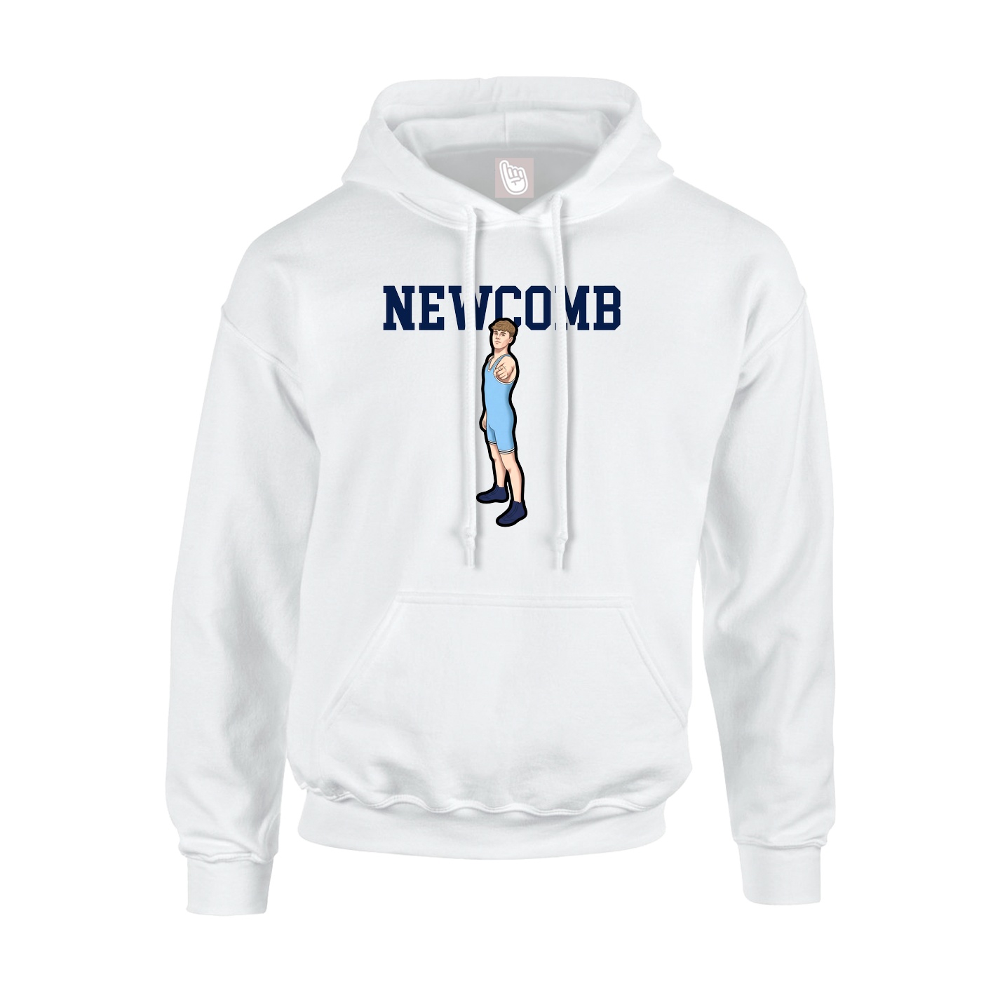Youth Hoodie — Shirsey in White