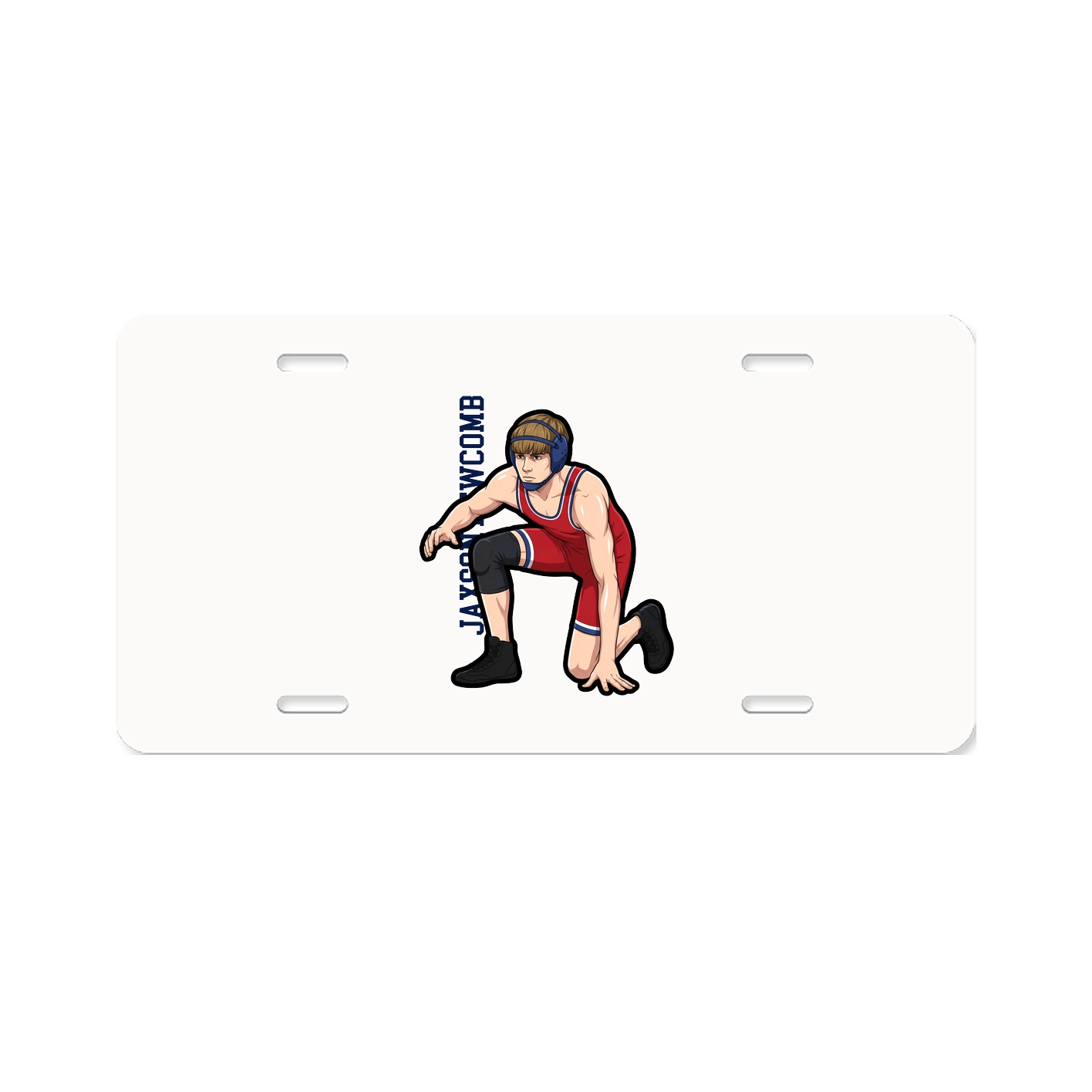 Aluminum License Plate
