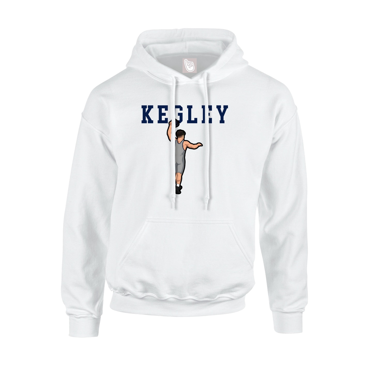Hoodie — Shirsey in White