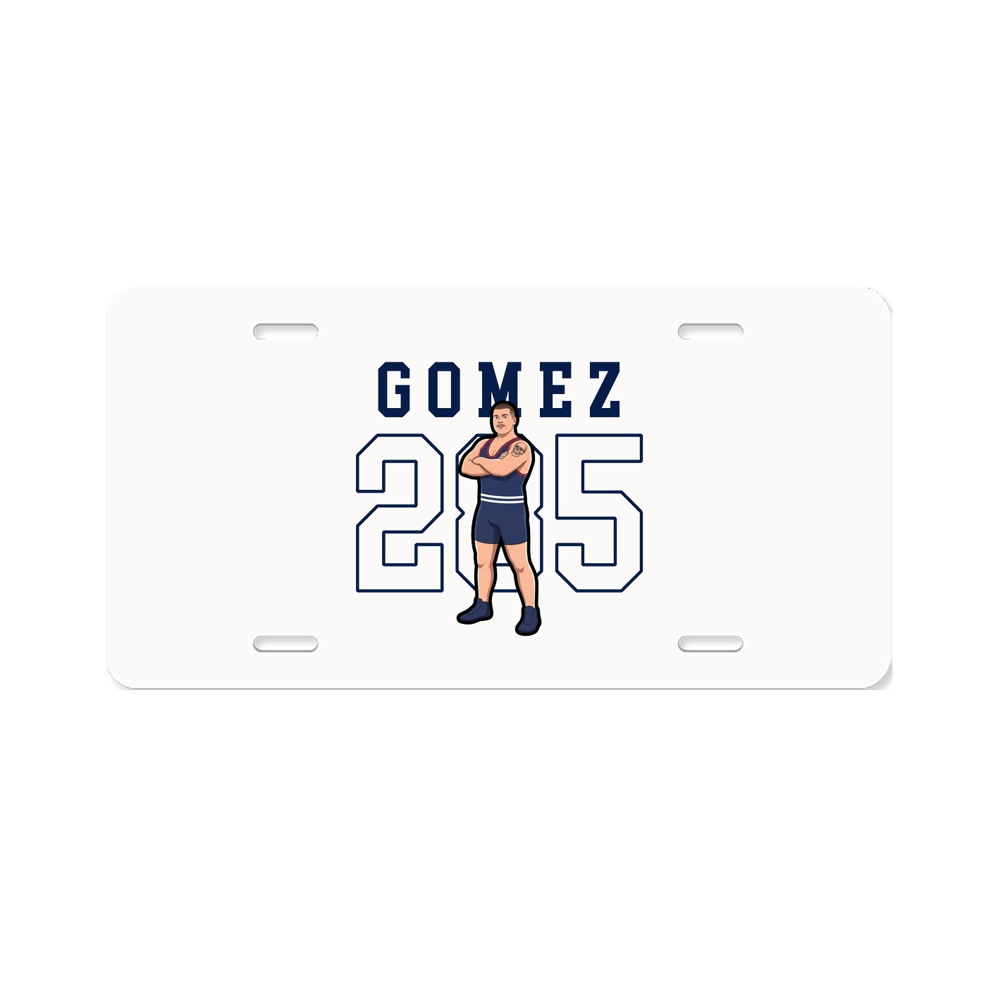 License Plate — Shirsey in Classic