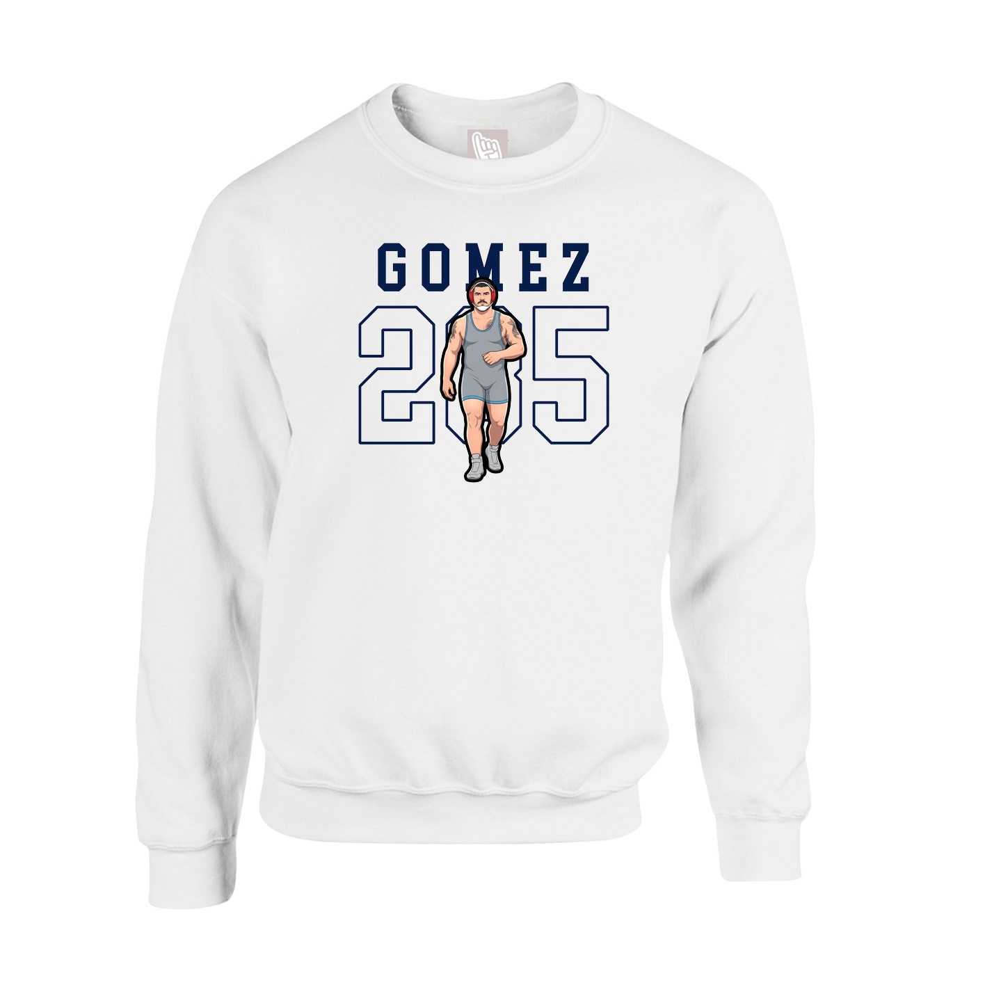 Fleece Crew — Shirsey in White