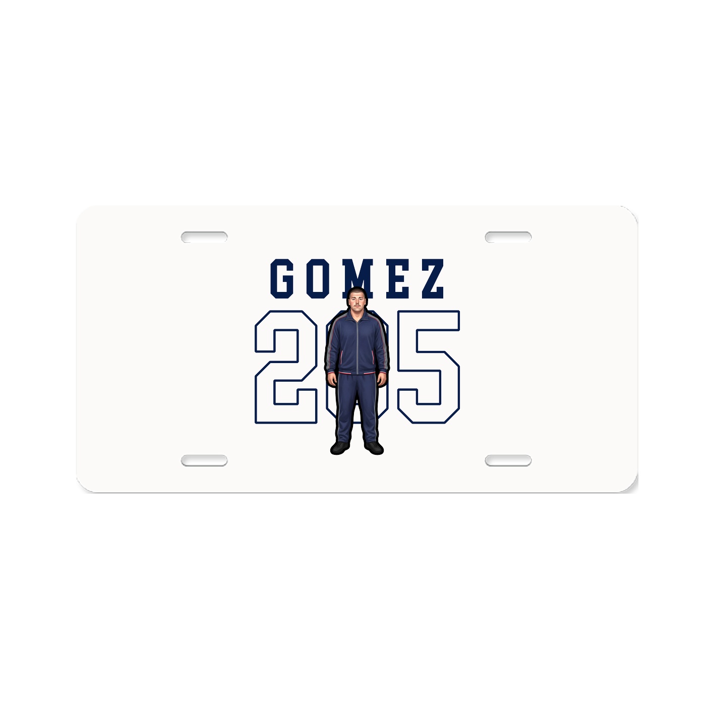 License Plate — Shirsey in Classic