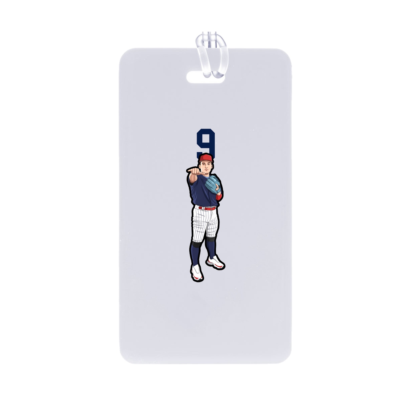 Bag Tag — Number Top in Classic