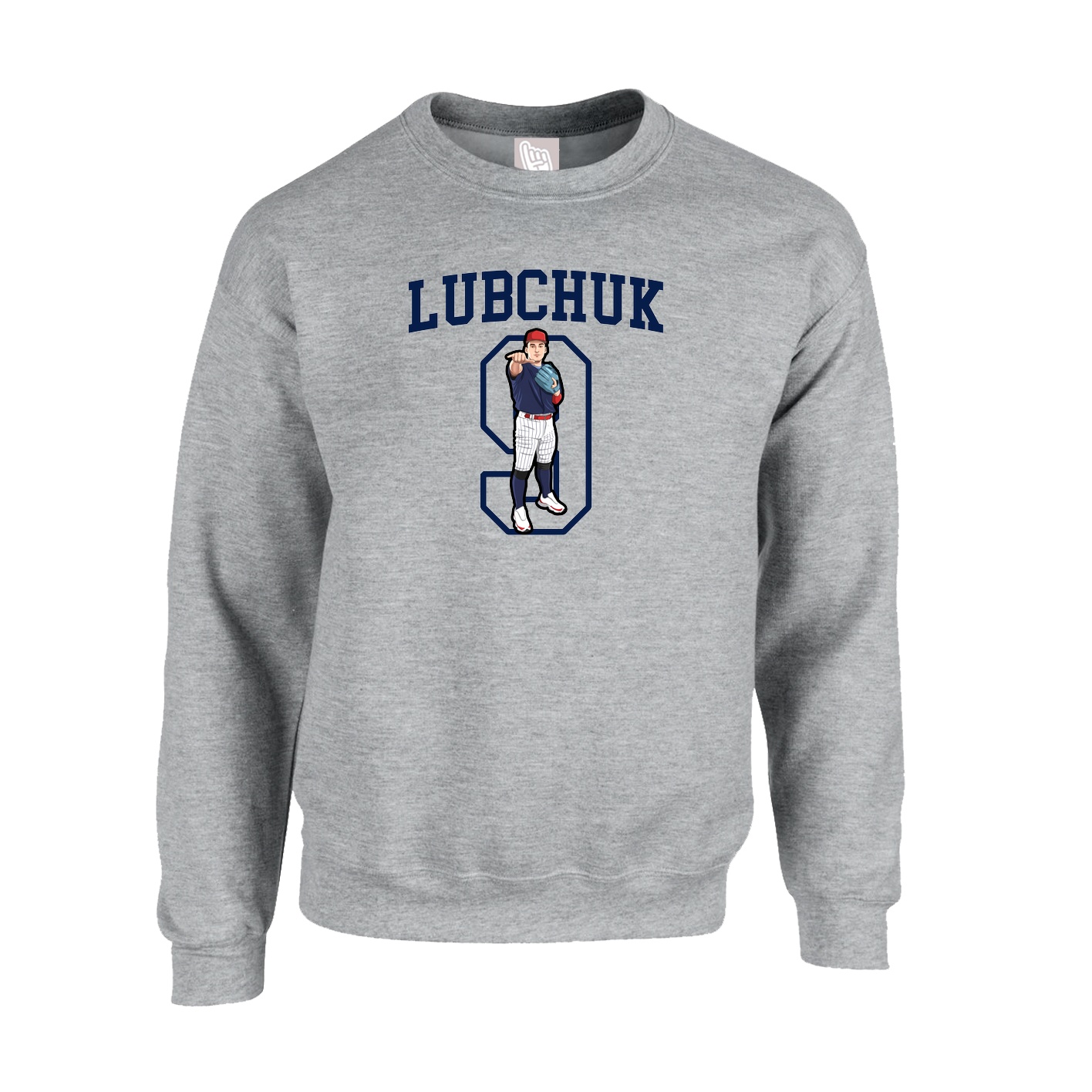 Fleece Crew — Shirsey in Grey