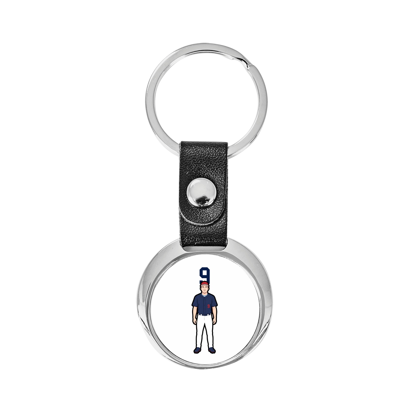 Key Chain — Number Top in Classic