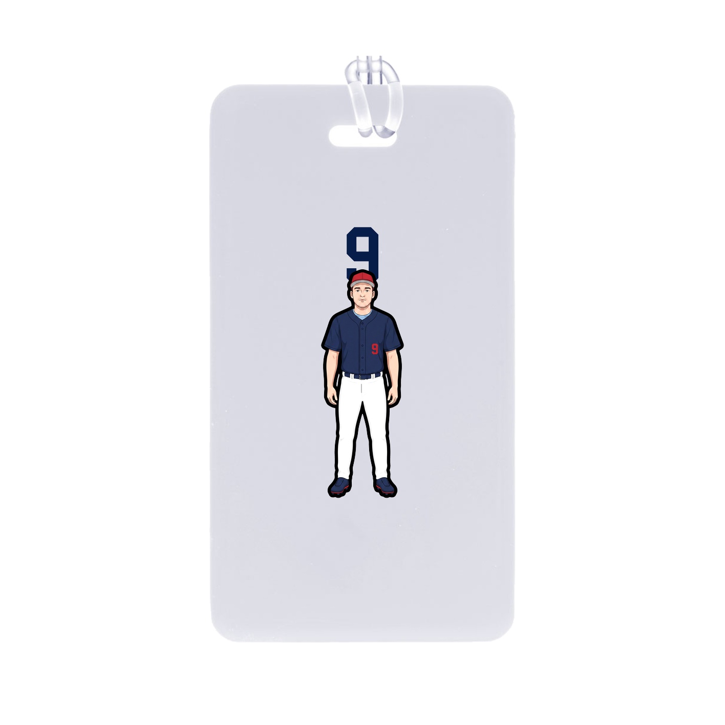Bag Tag — Number Top in Classic