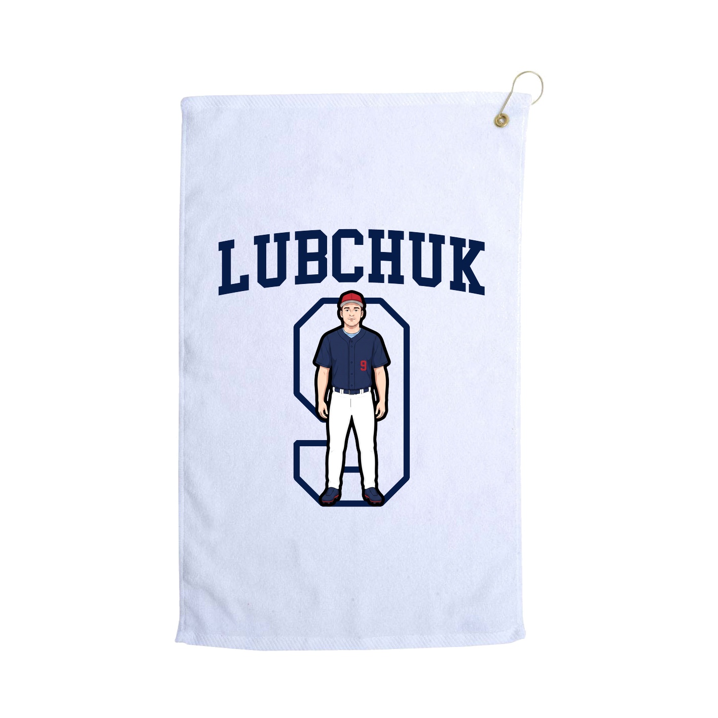 Golf Towel — Shirsey in White