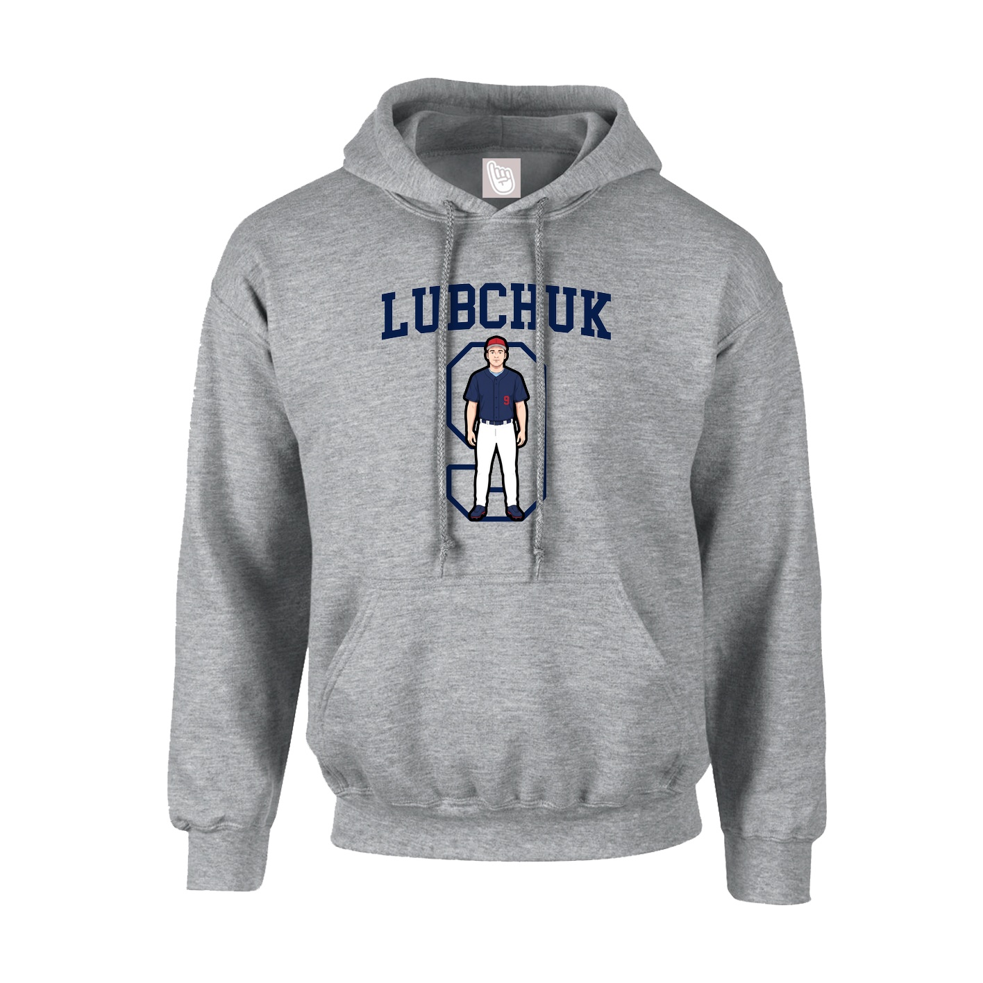 Hoodie — Shirsey in Grey