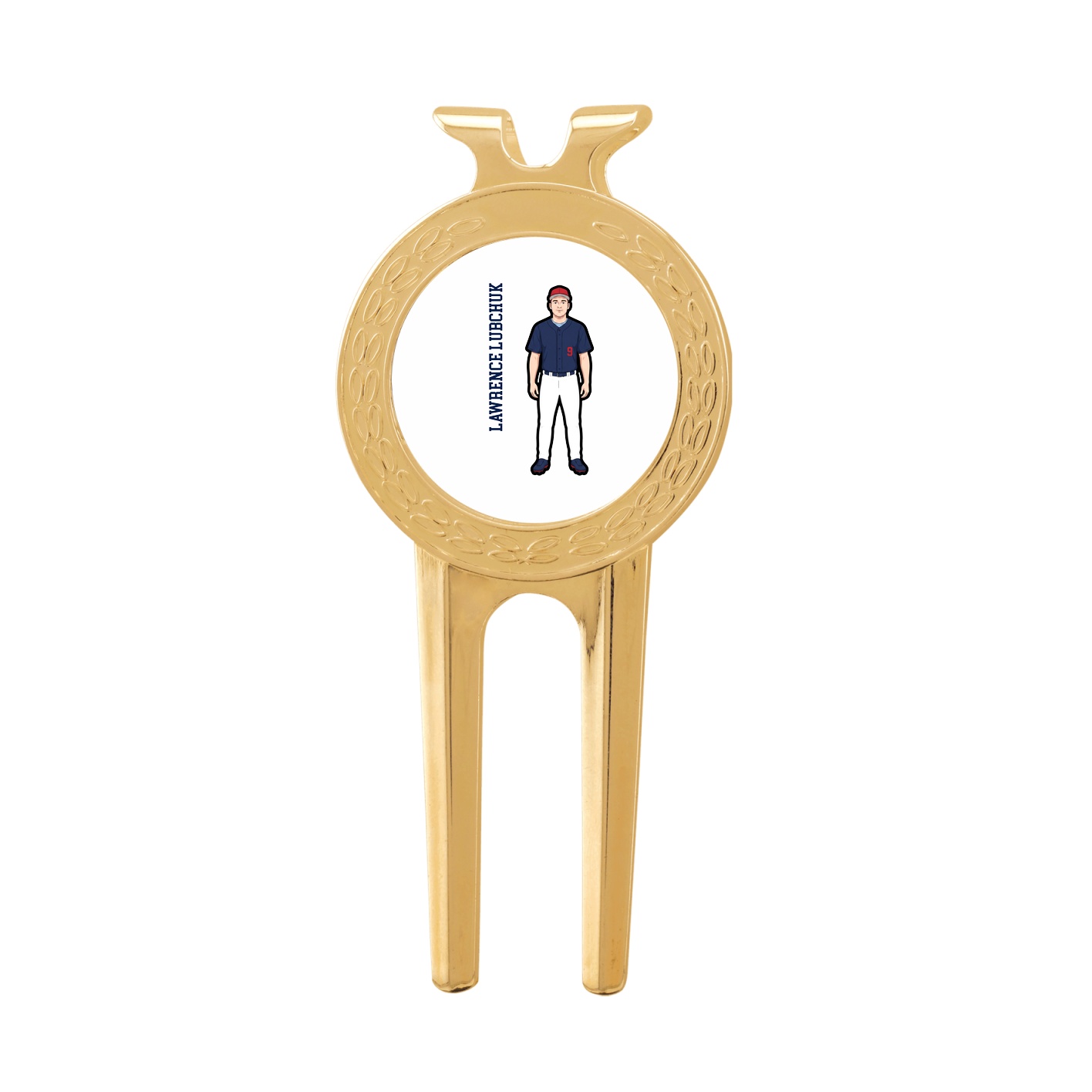 Divot Tool with Ball Marker — Name Vertical in Classic