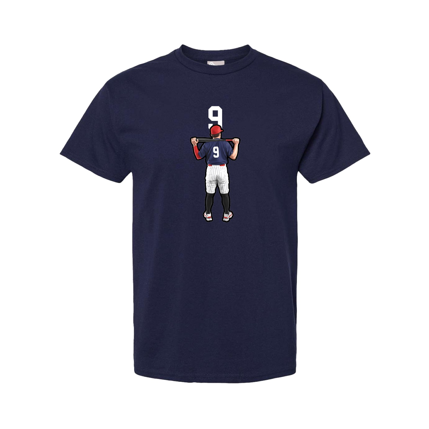 Tee — Number Top in Navy