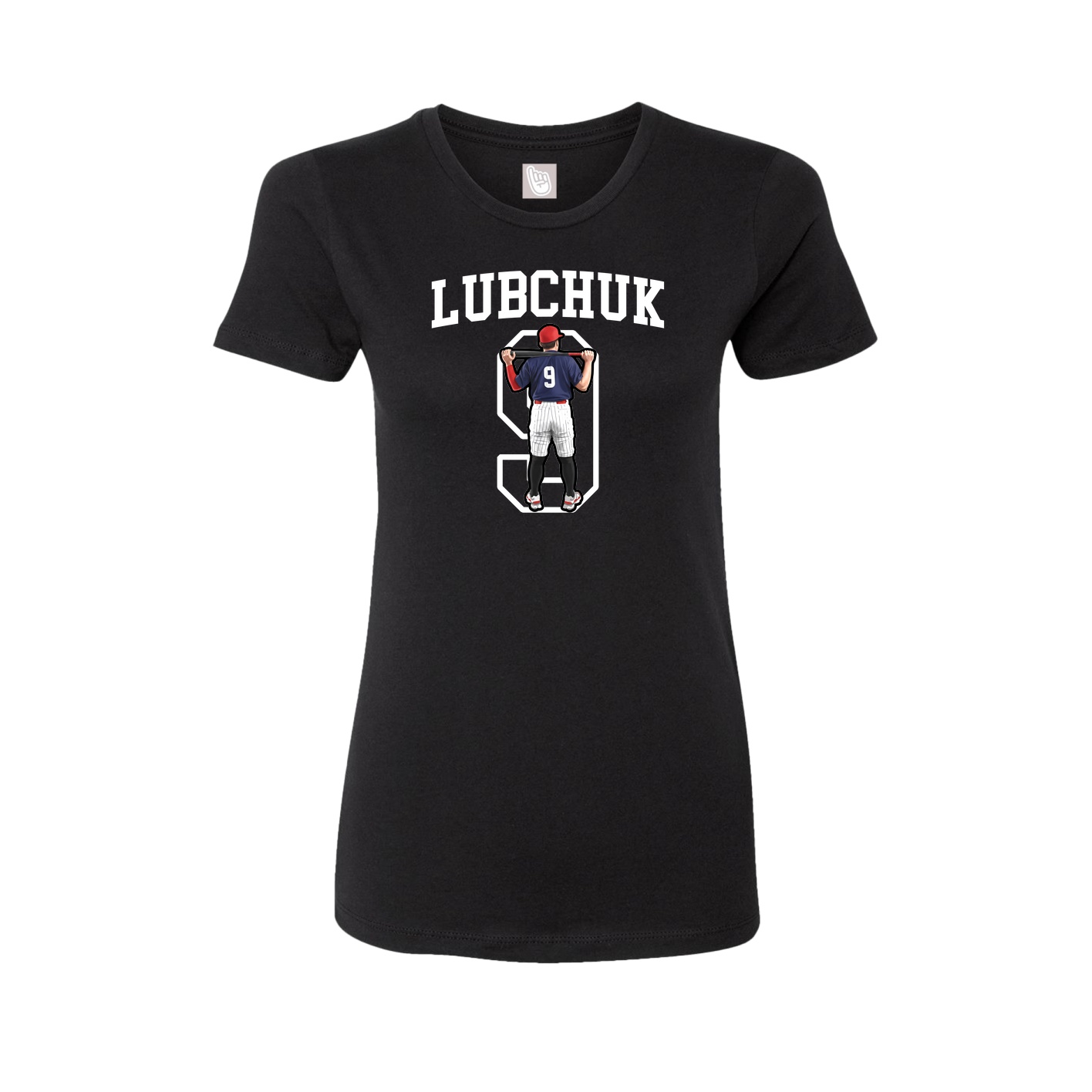 Fitted Women's Tee — Shirsey in Black