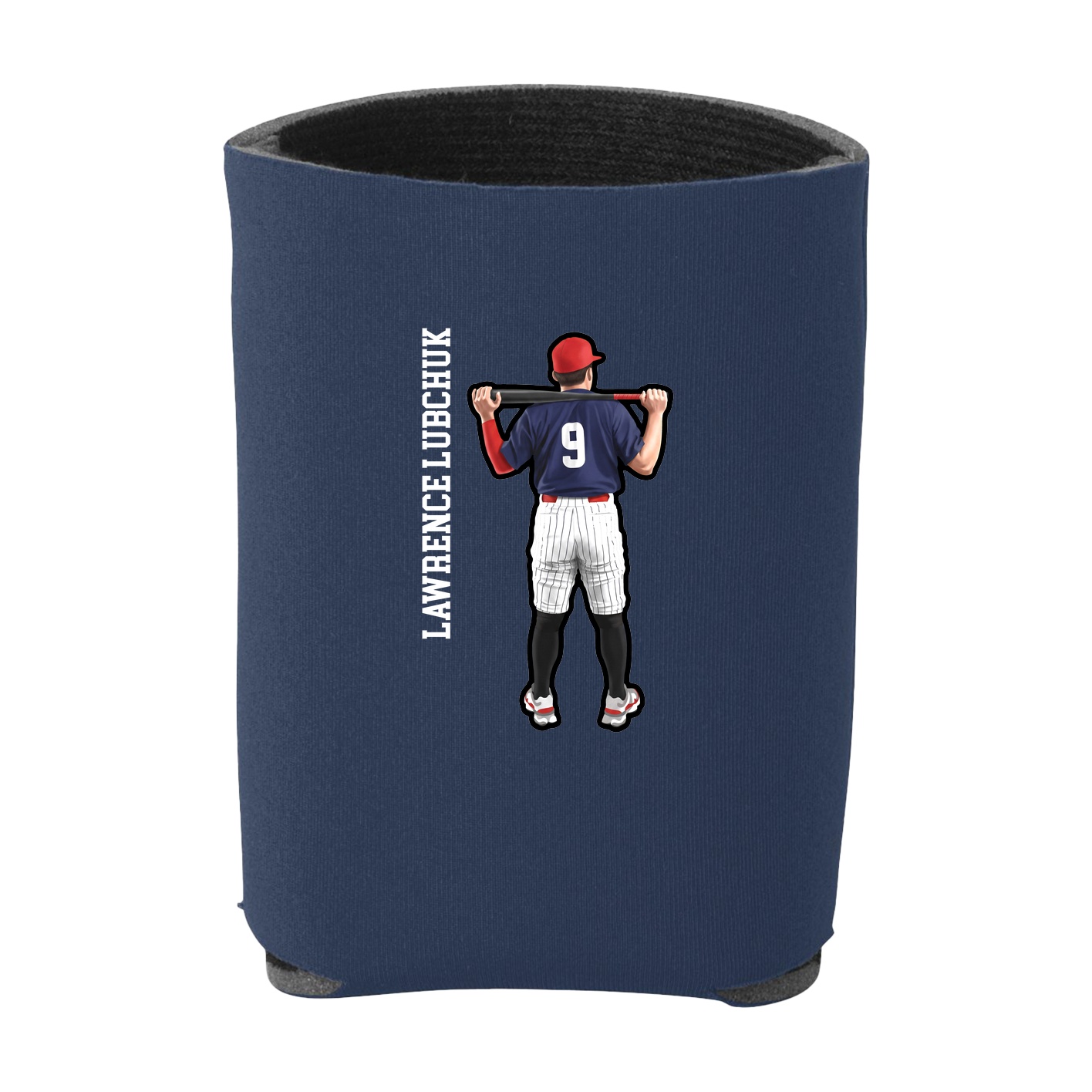 Can Holder — Name Vertical in Navy