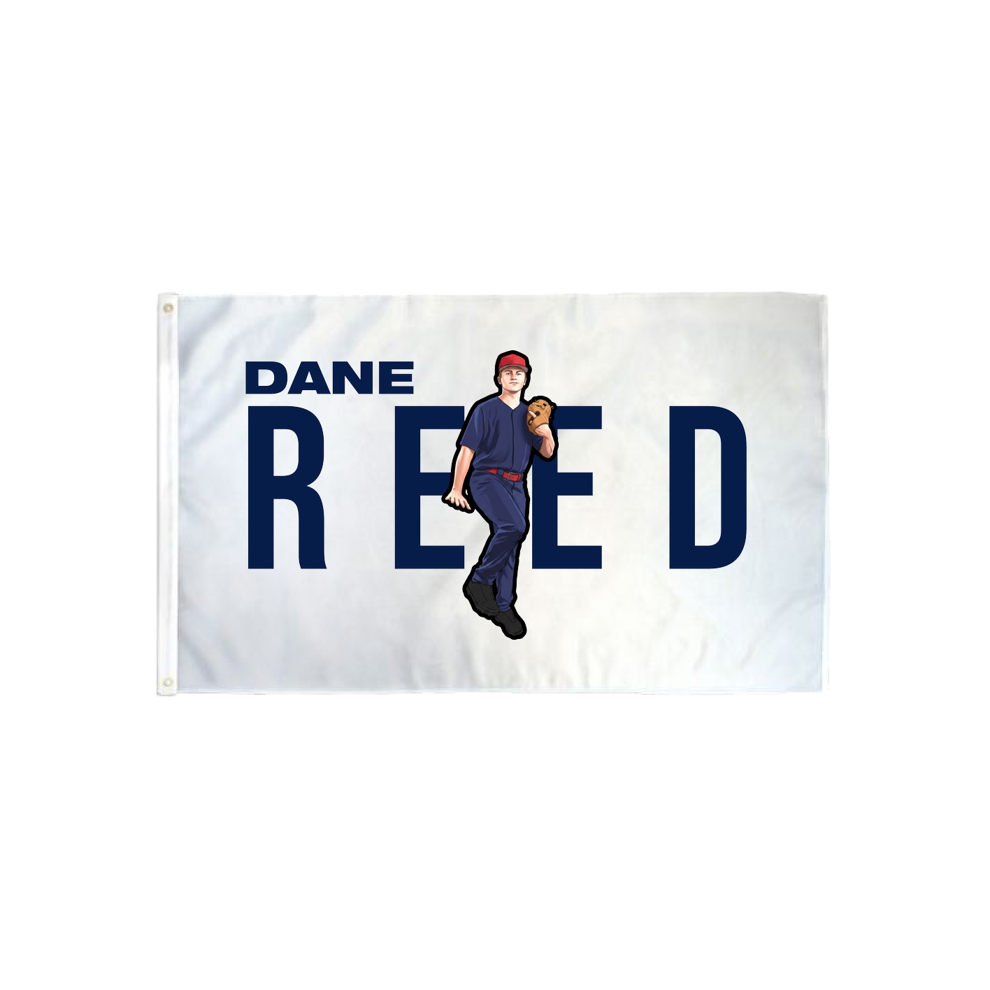 3x5 Flag — Player Name in Classic