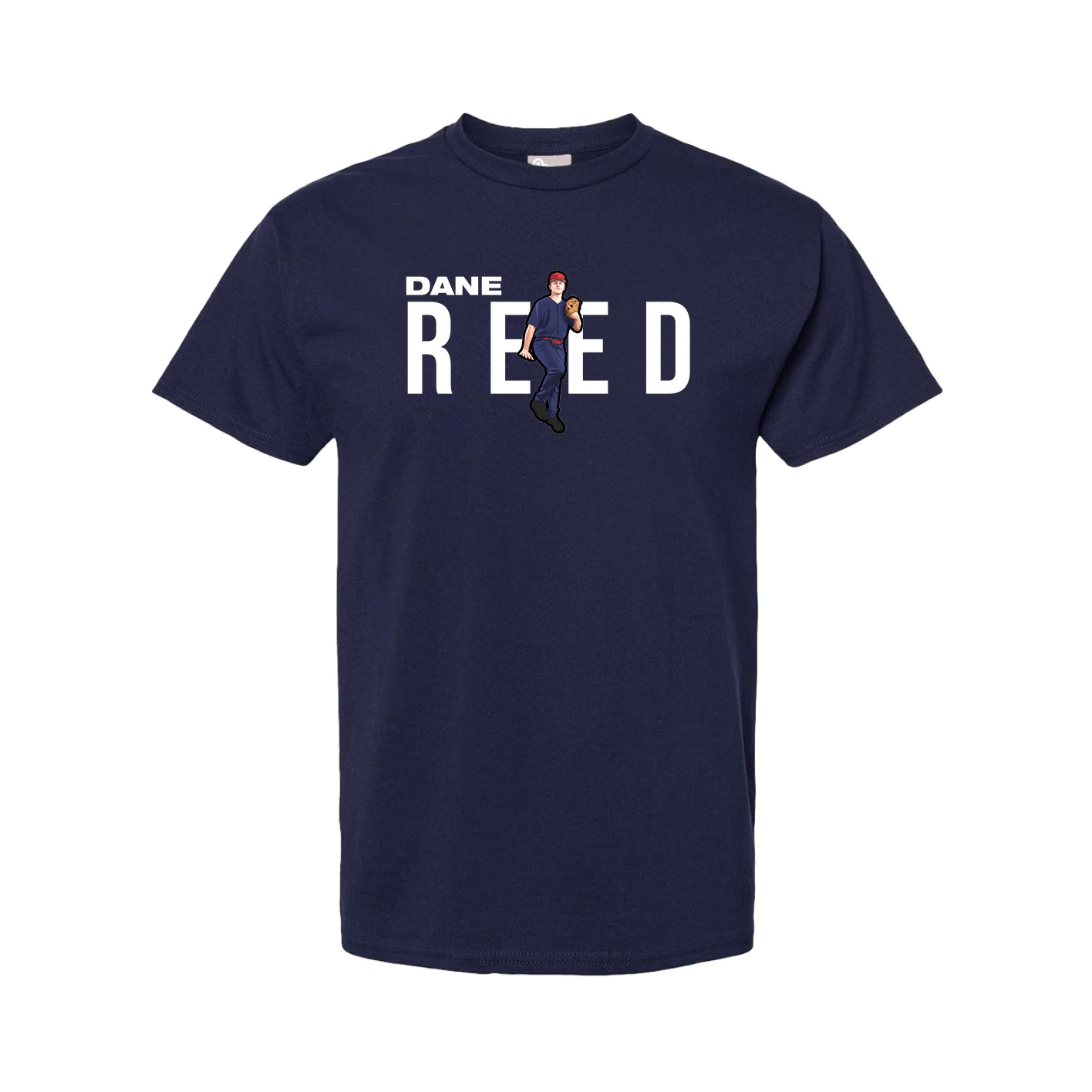 Tee — Player Name in Navy