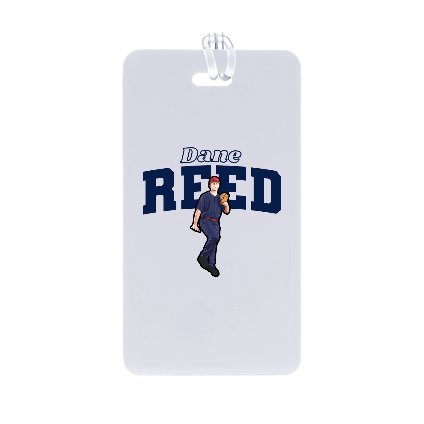 Bag Tag — Name Arch in Classic