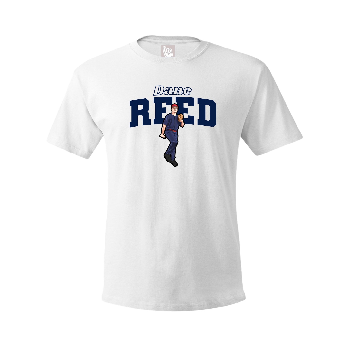 Tee — Name Arch in White