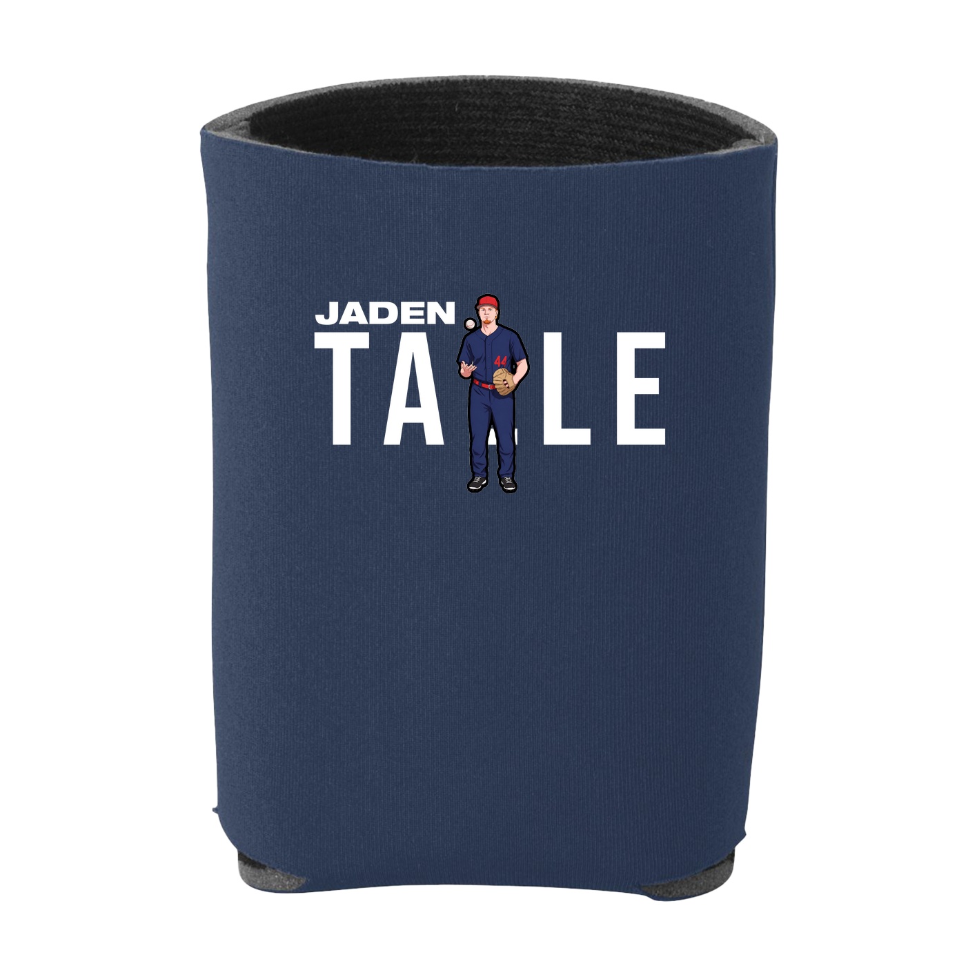 Can Holder — Player Name in Navy