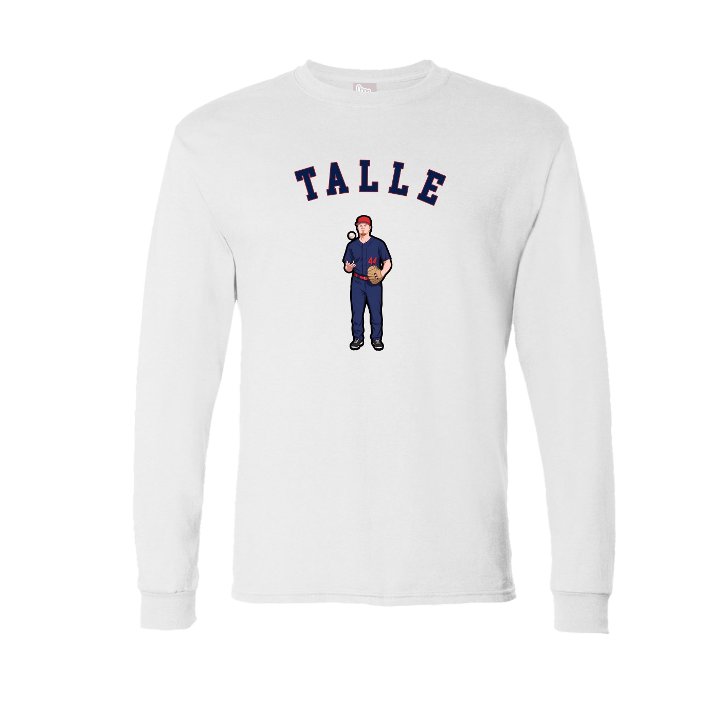 Long Sleeve Tee — Shirsey Arch in White
